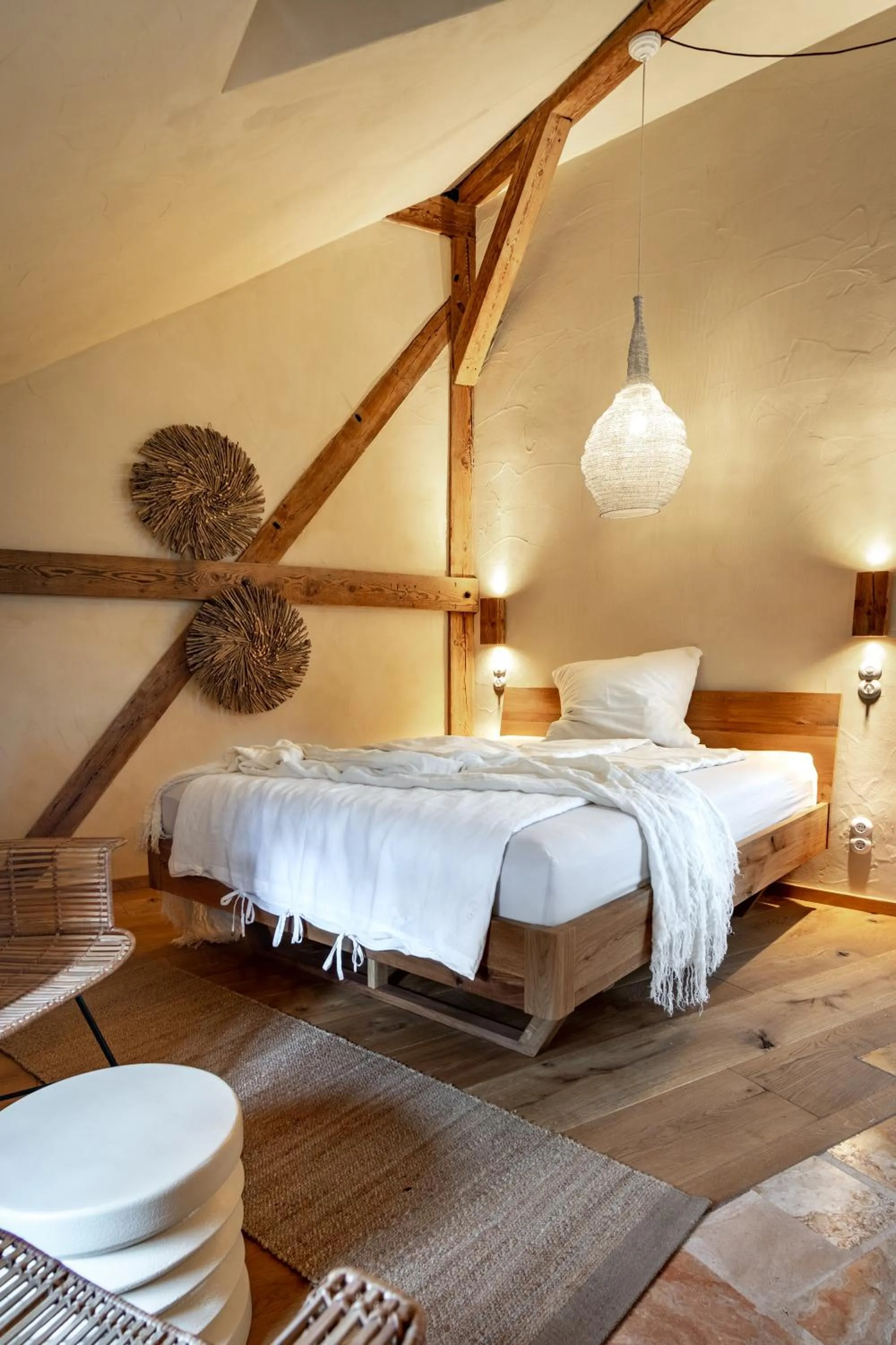 Bedroom, Bed in Gut Leben Landresort