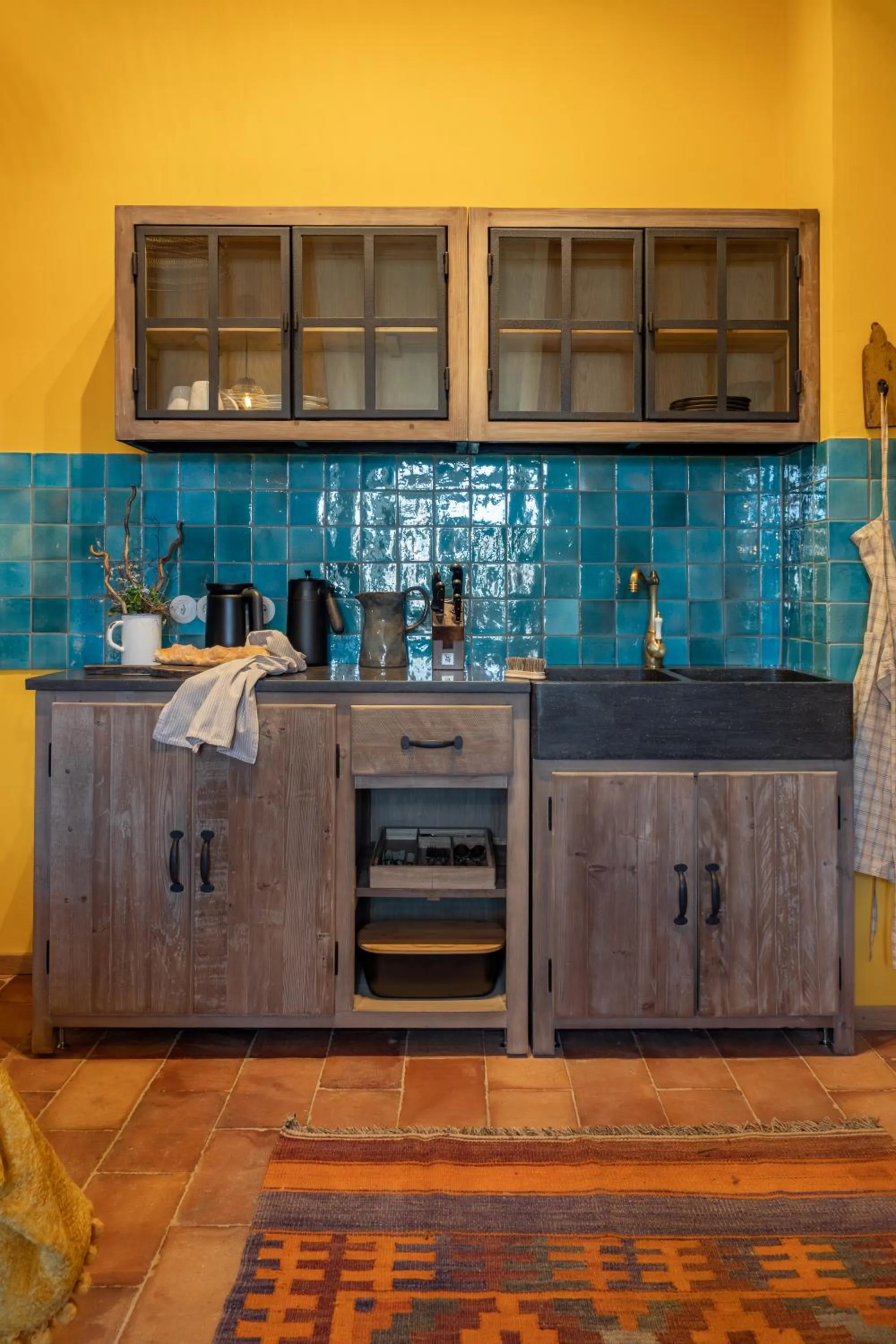 Kitchen or kitchenette in Gut Leben Landresort