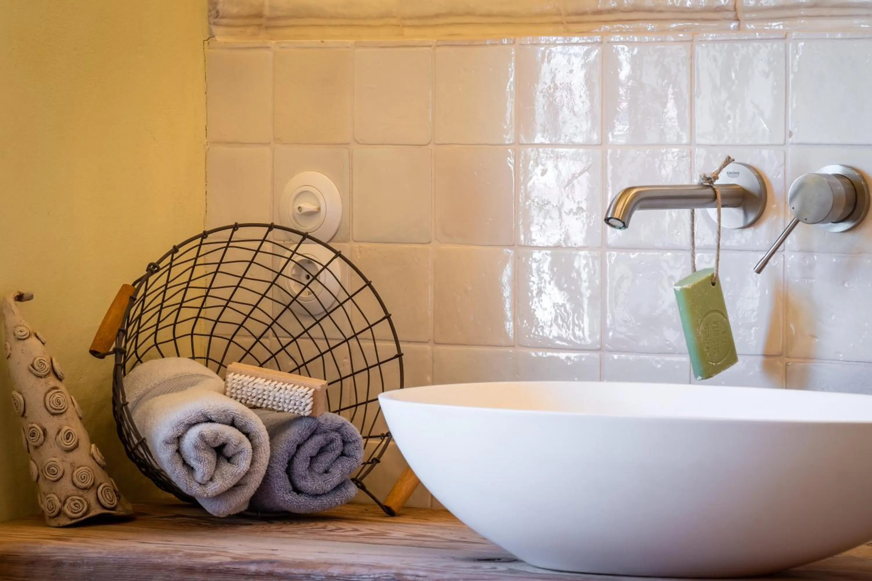 Bathroom in Gut Leben Landresort
