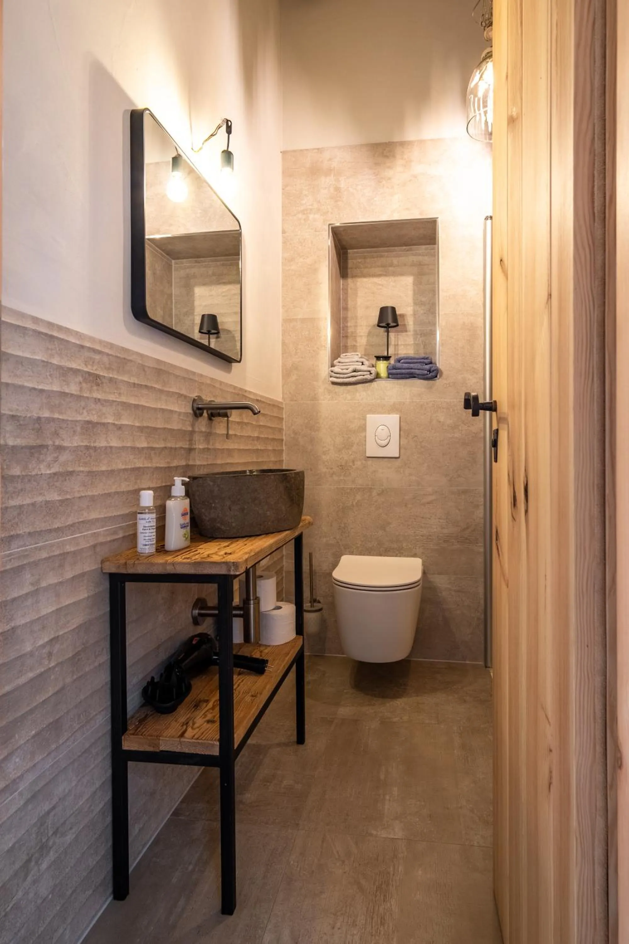 Bathroom in Gut Leben Landresort