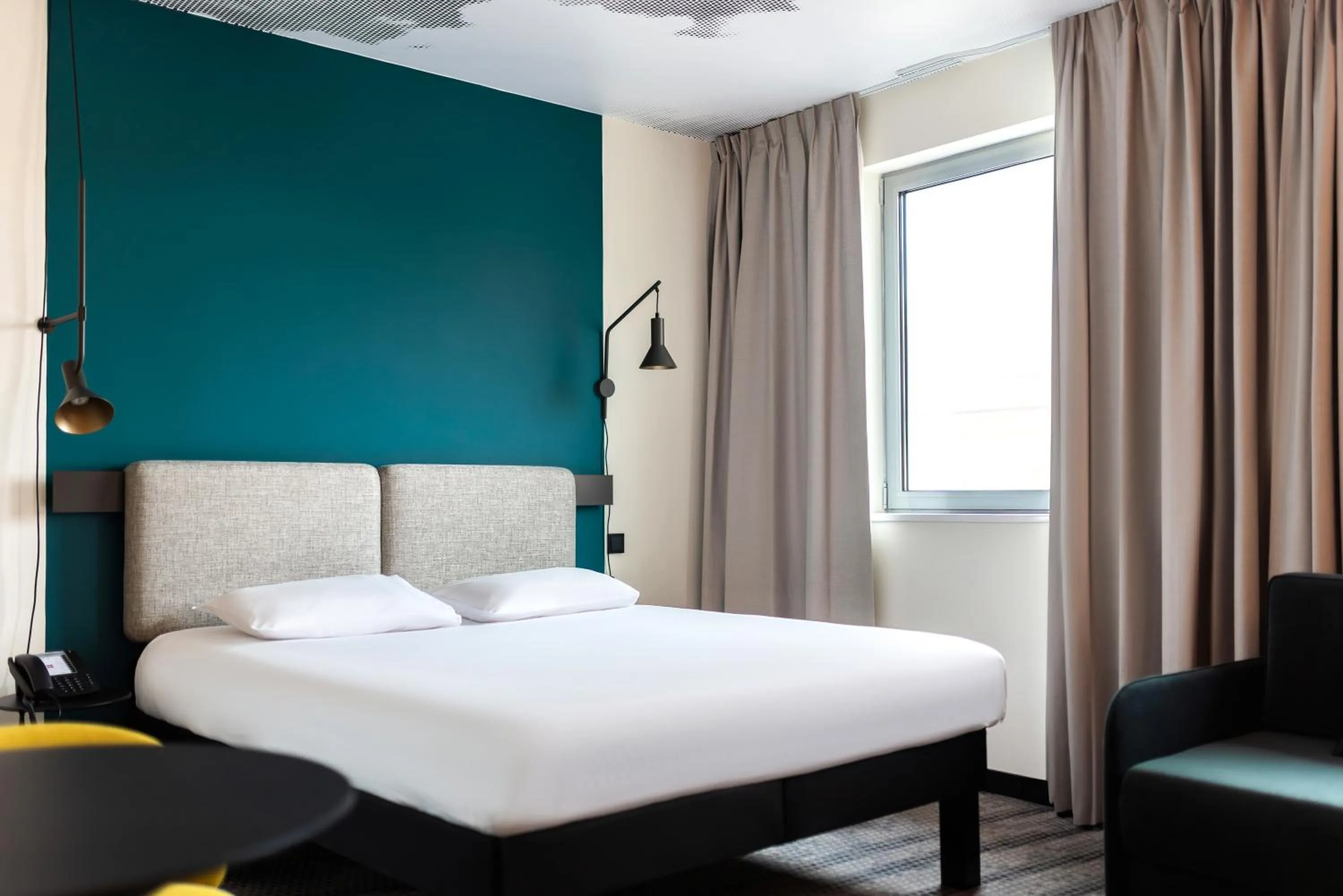 Bed in Ibis Praha Wenceslas Square