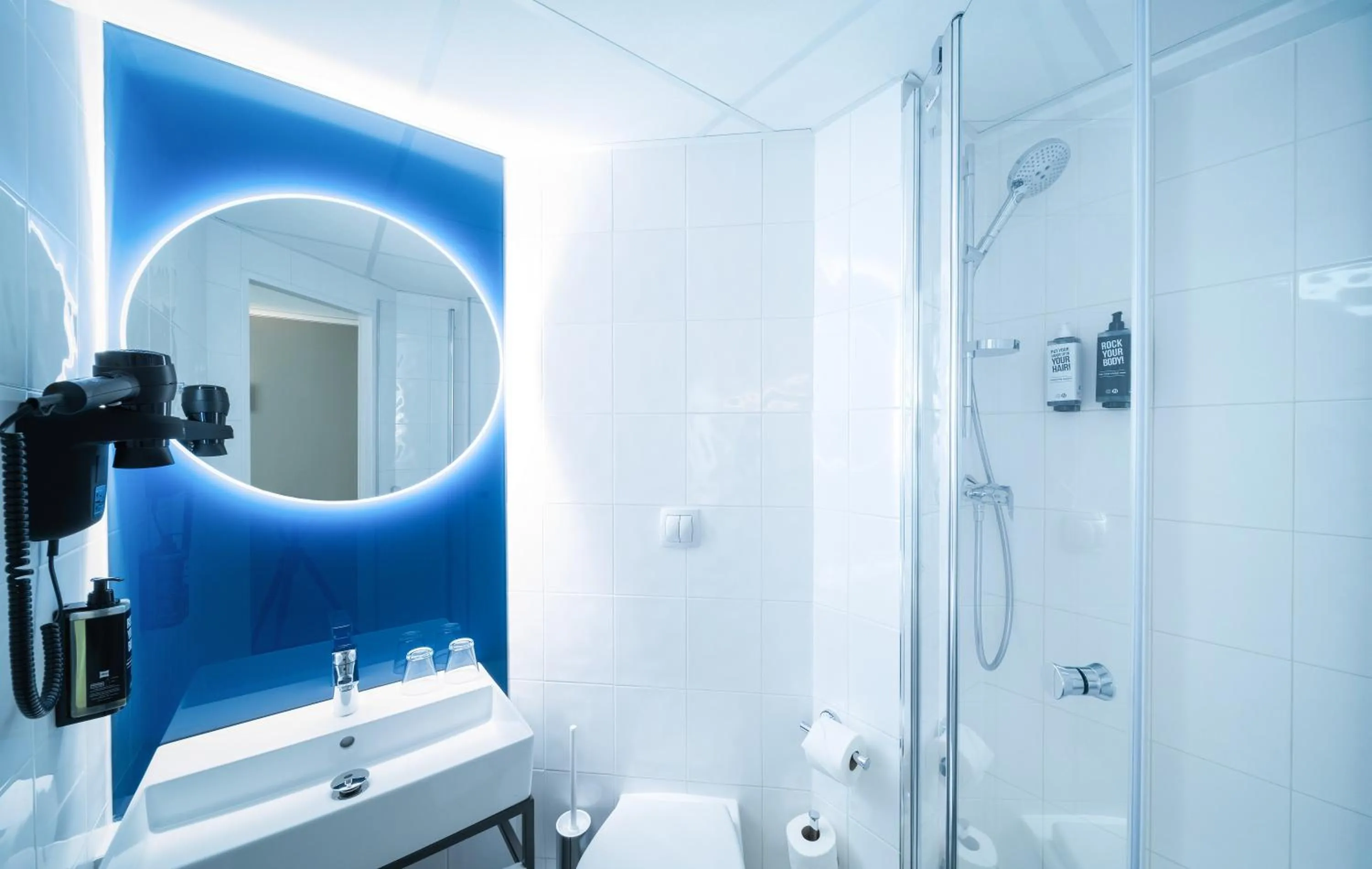 Bathroom in Ibis Praha Wenceslas Square