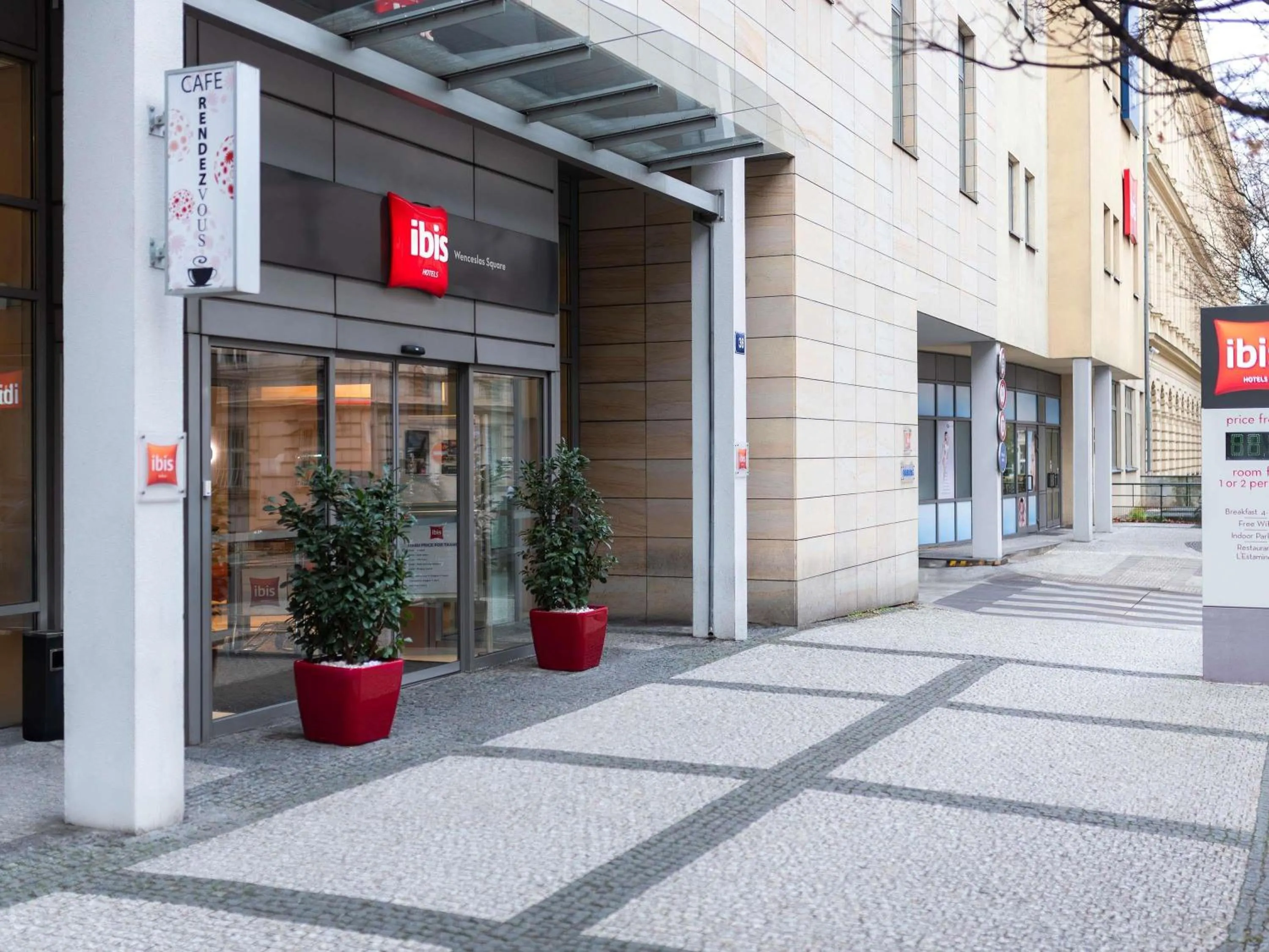 Property building in Ibis Praha Wenceslas Square