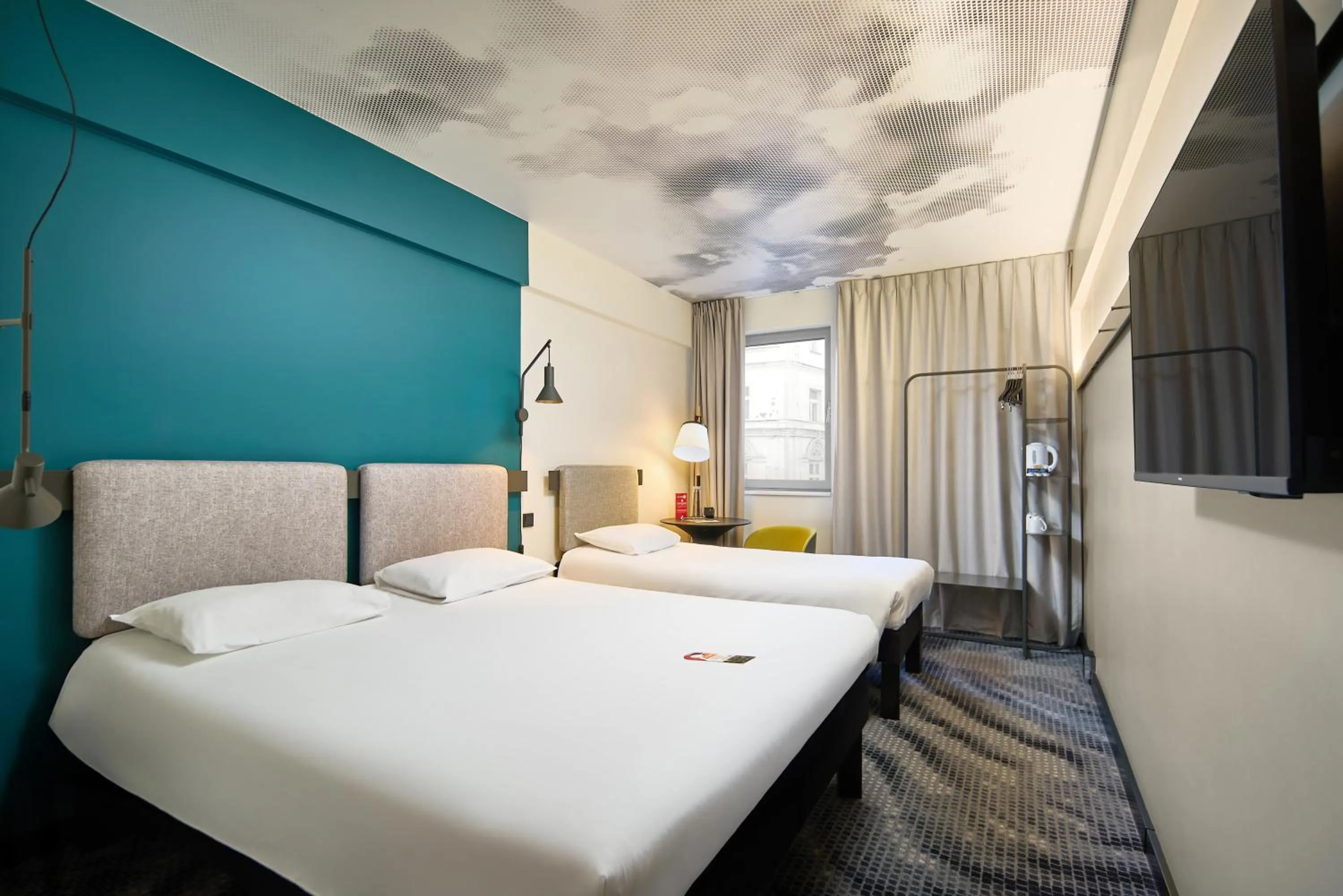 Bedroom, Bed in Ibis Praha Wenceslas Square