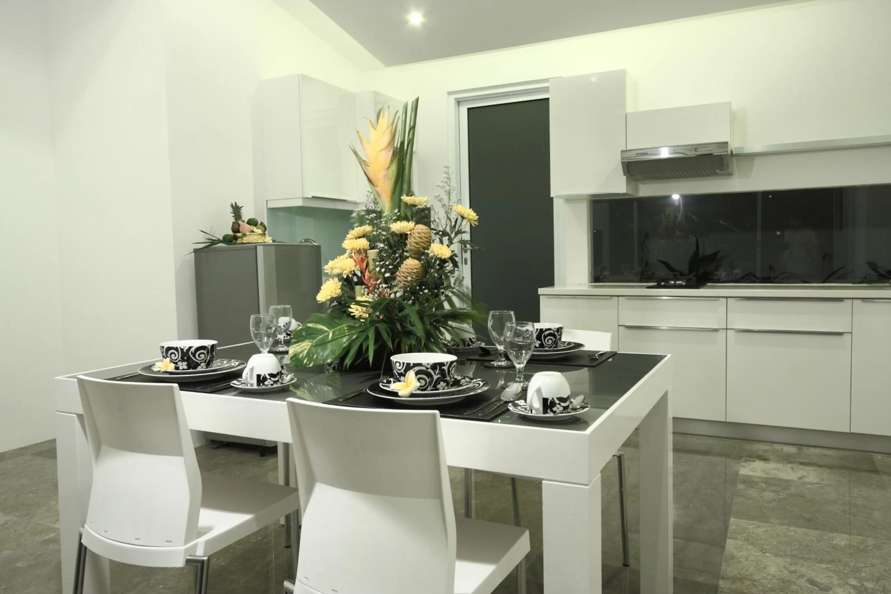 Kitchen or kitchenette in Bali Yarra Villas - Seminyak