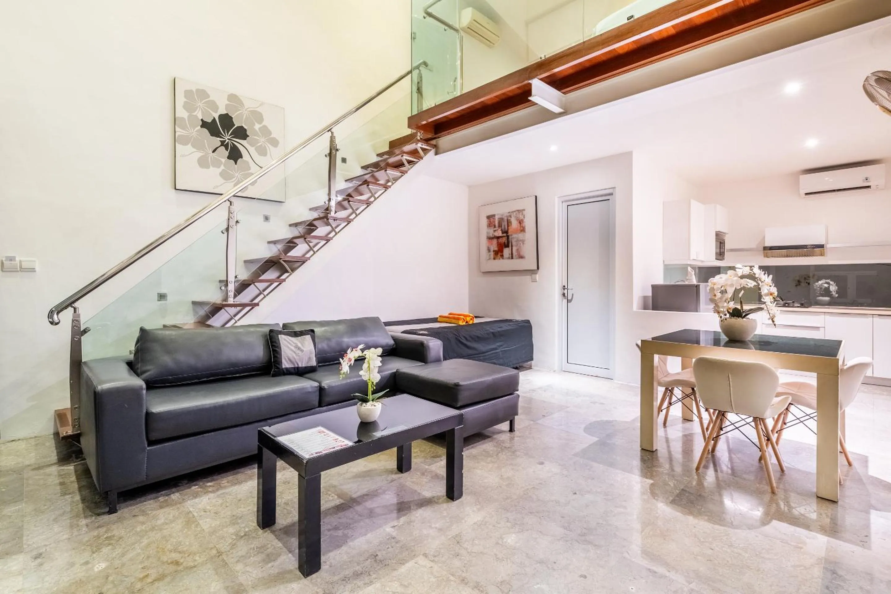 Kitchen or kitchenette in Bali Yarra Villas - Seminyak