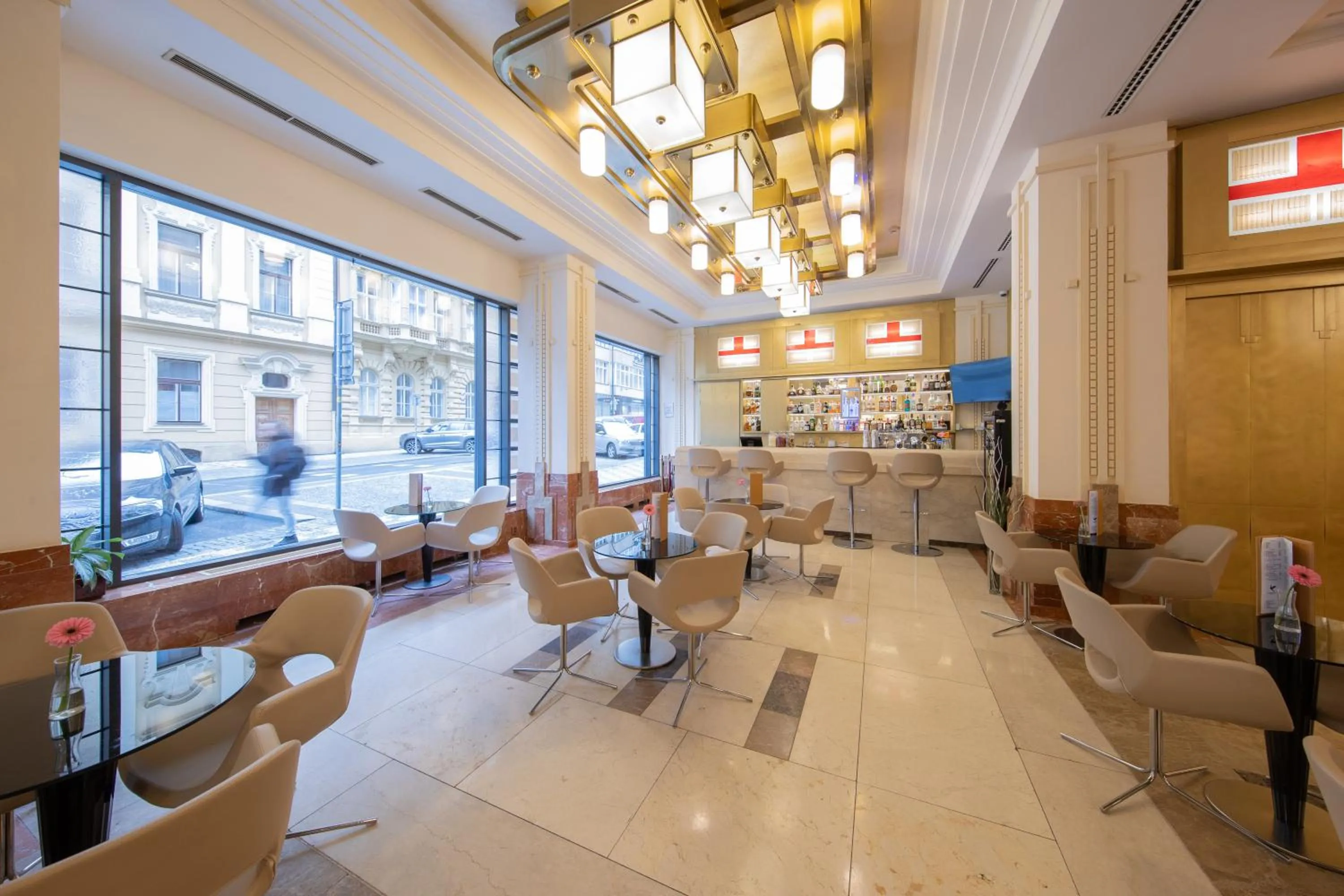 Lobby or reception in Majestic Plaza Hotel Prague