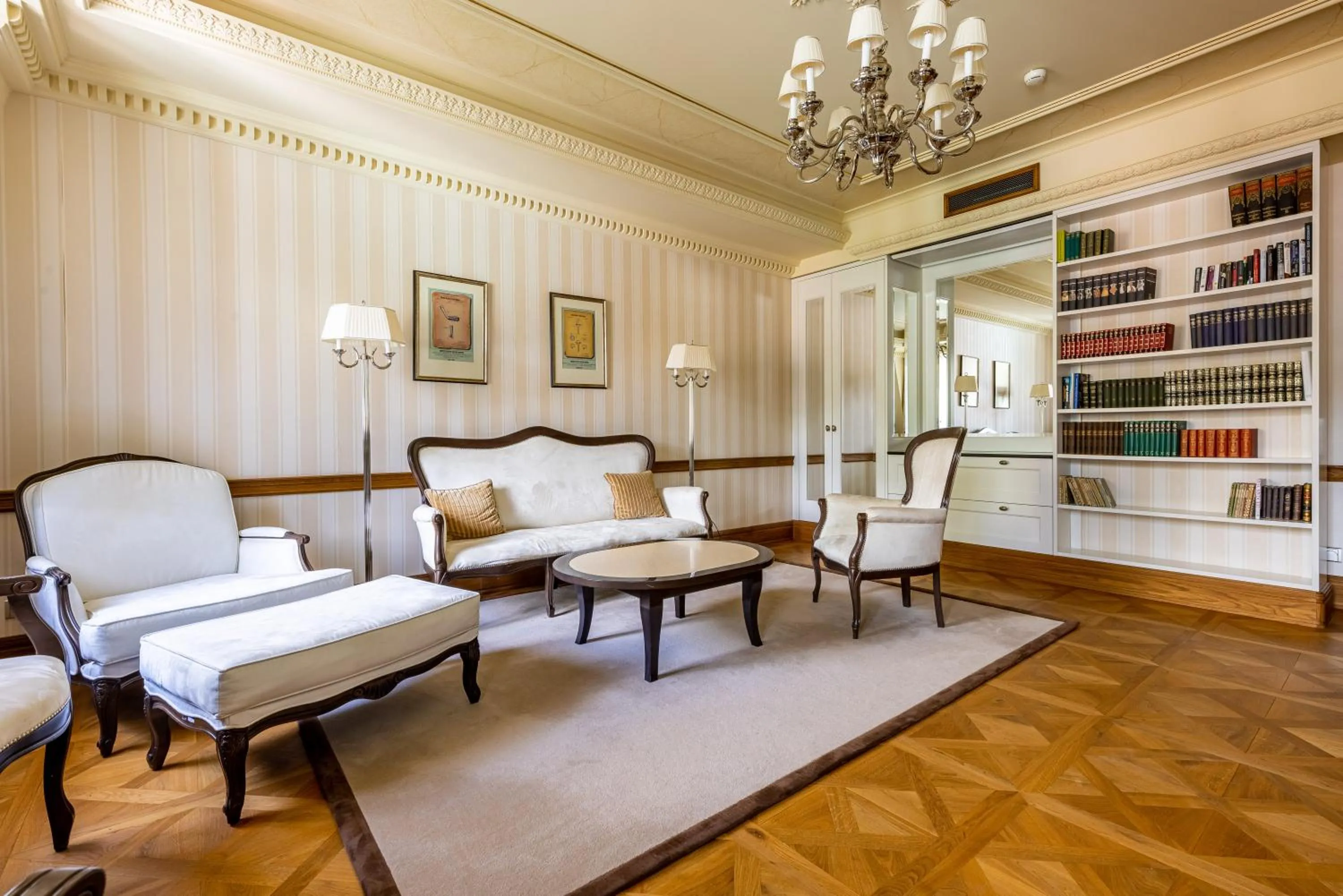 Living room in Grandhotel Pupp