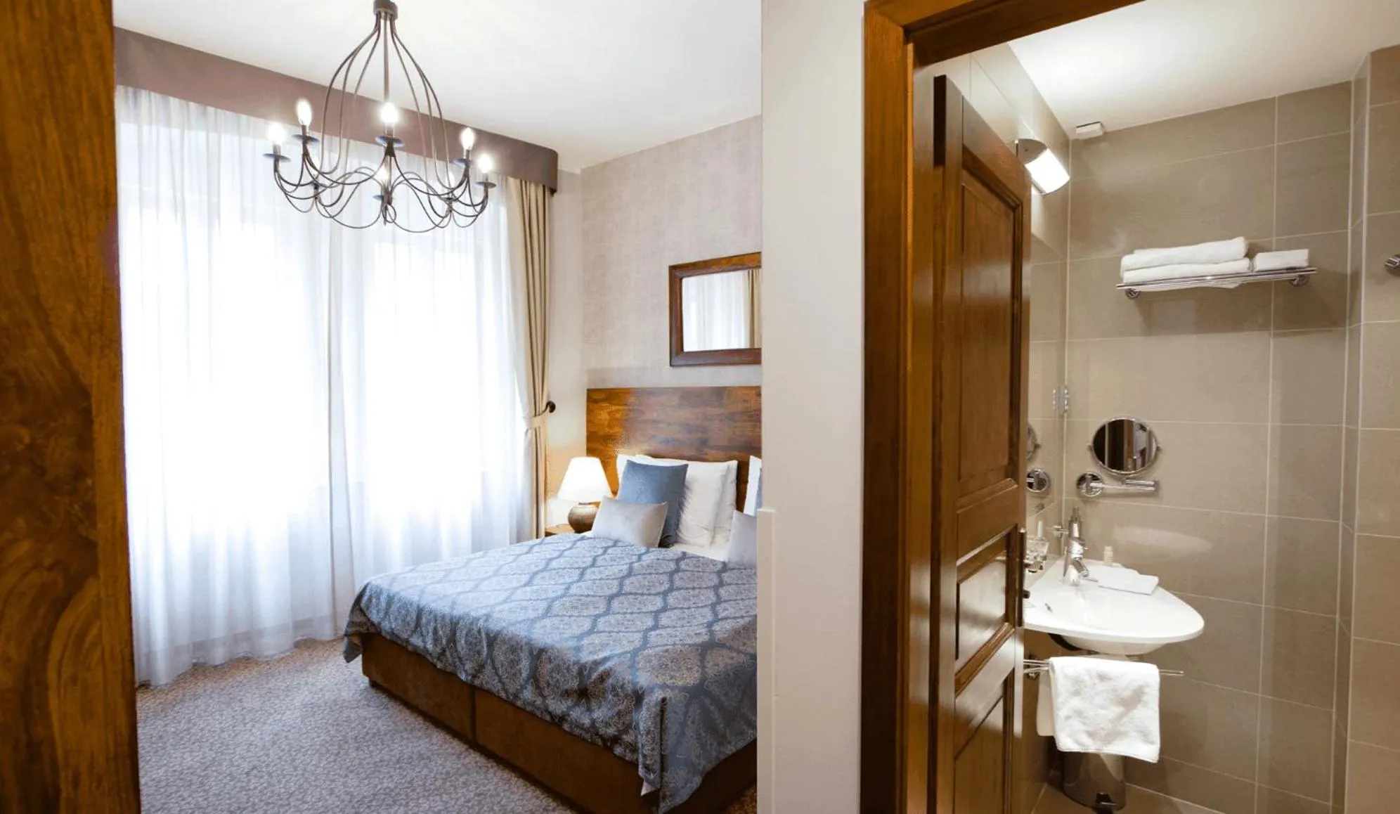 Bed in Hotel Residence Agnes