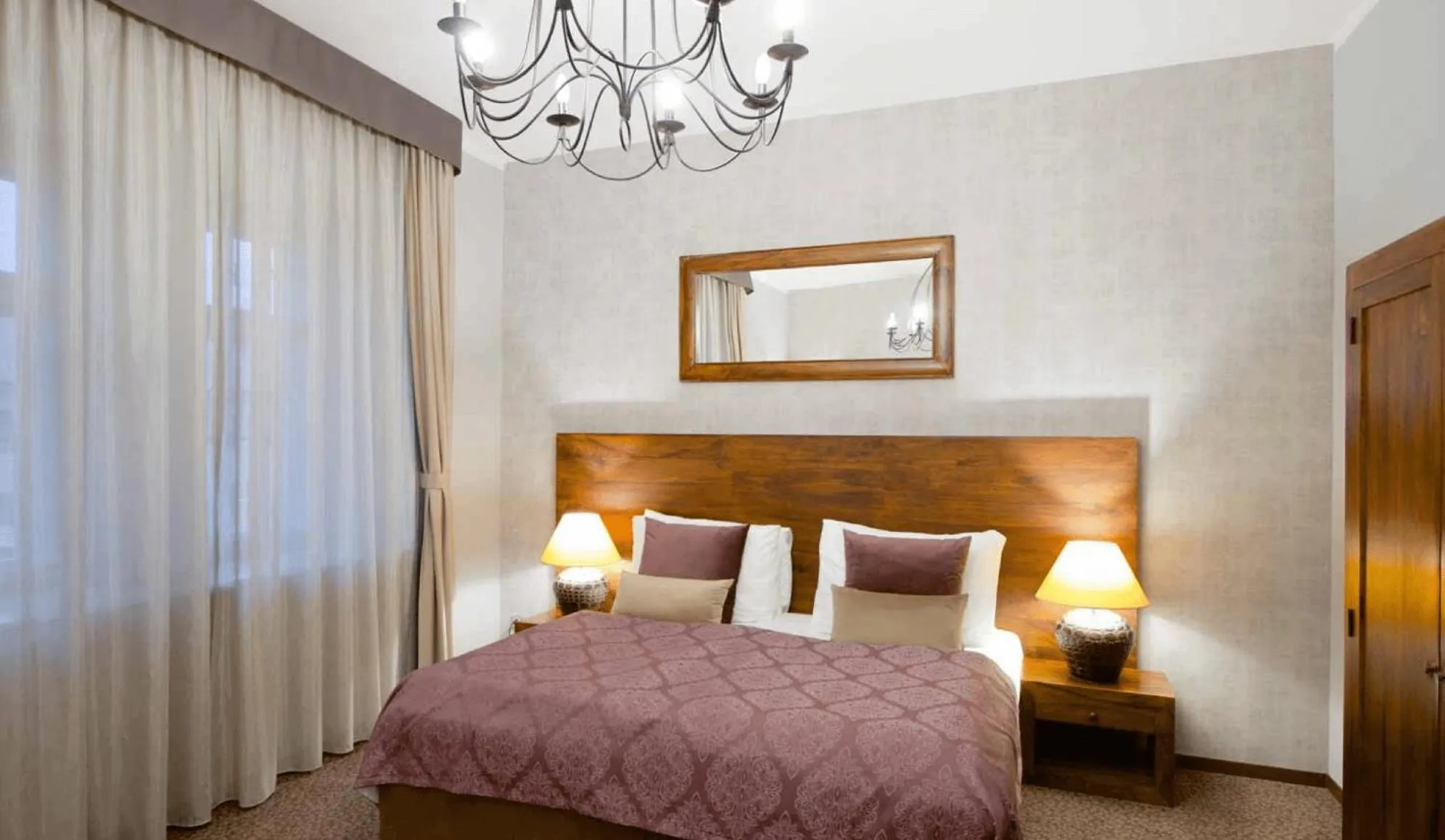 Bed in Hotel Residence Agnes