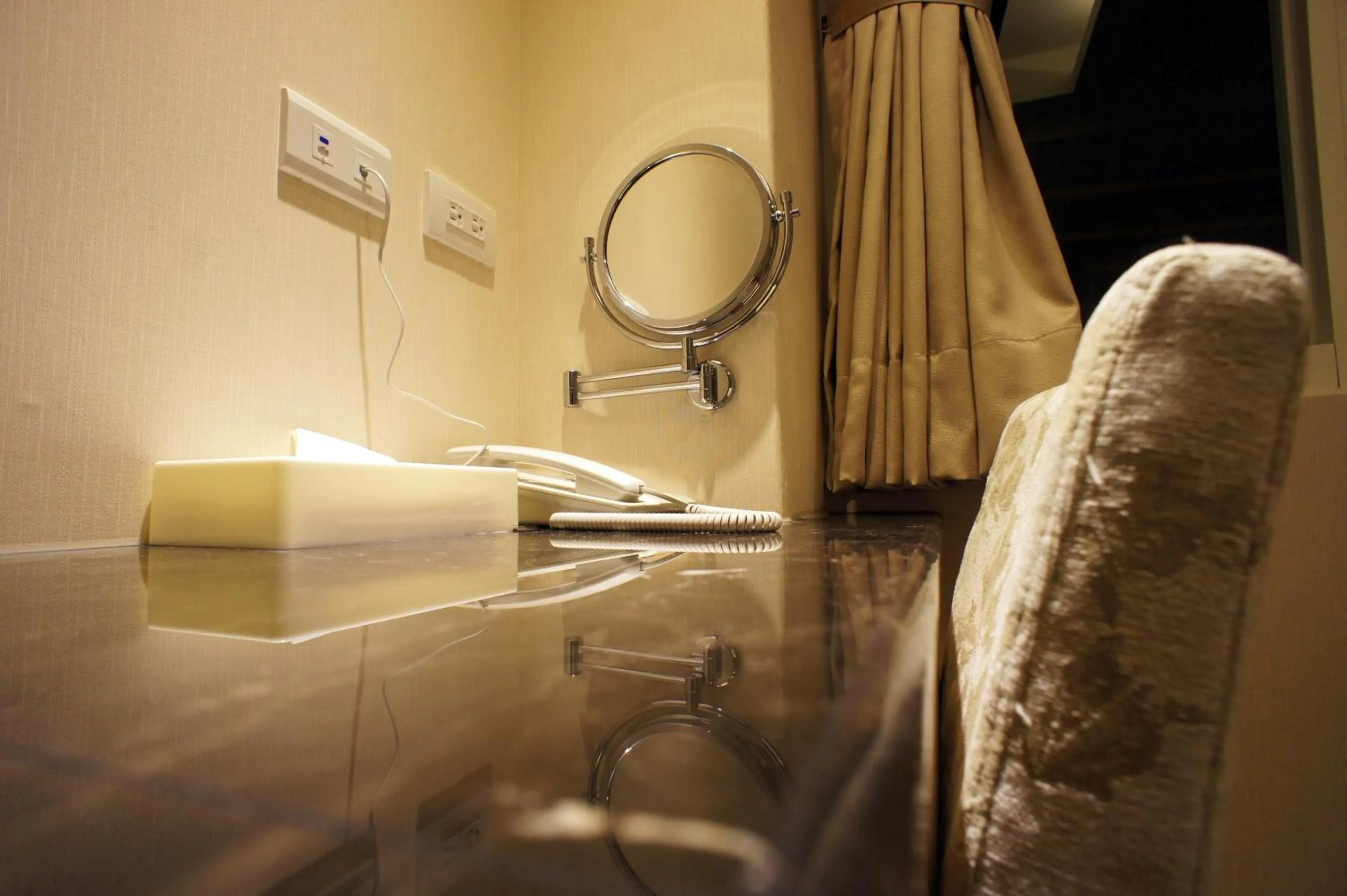 Seating area in Fupin Hotel