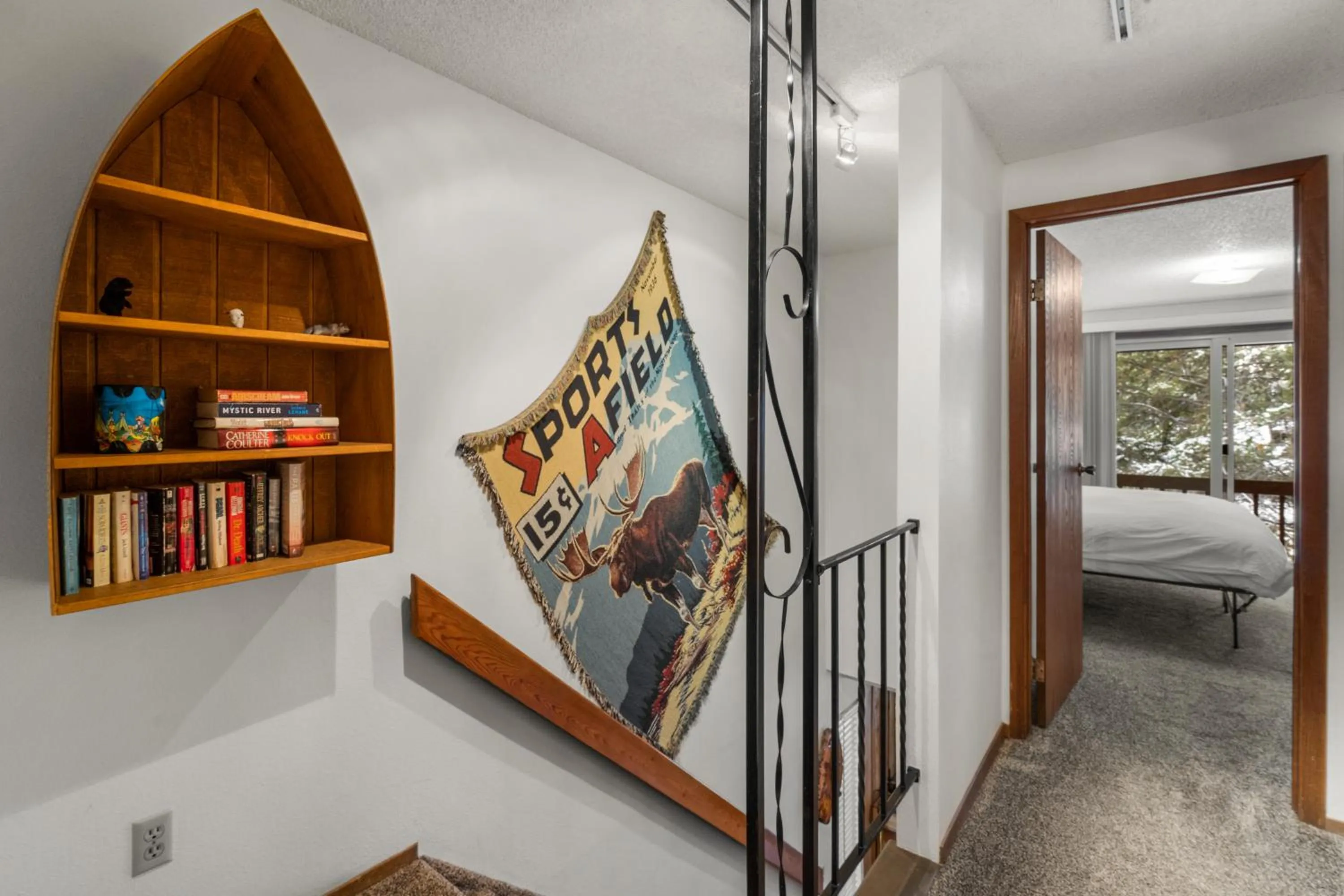 Decorative detail, Bed in Homestead #1