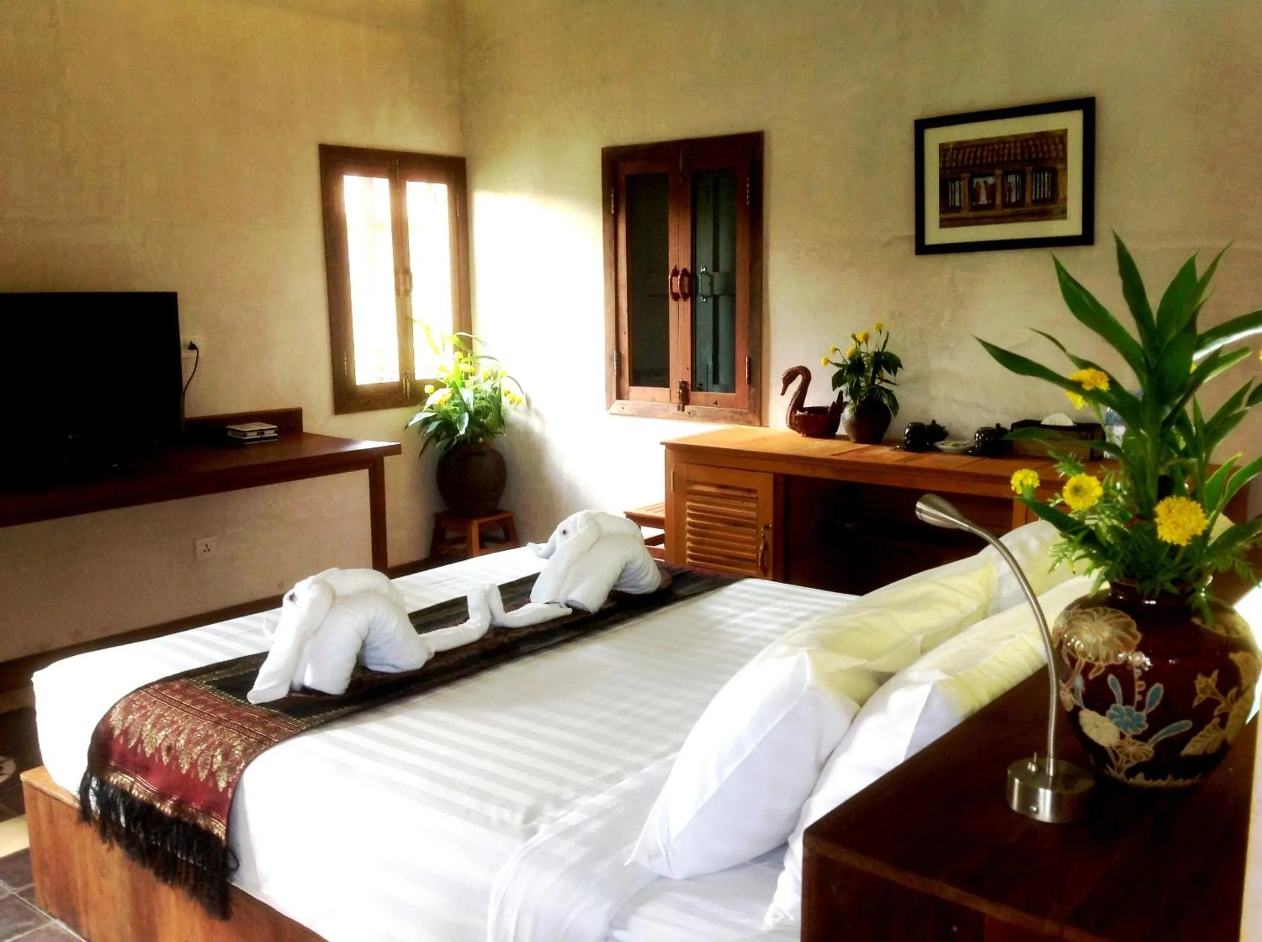Bedroom in Angkor Rural Boutique Resort