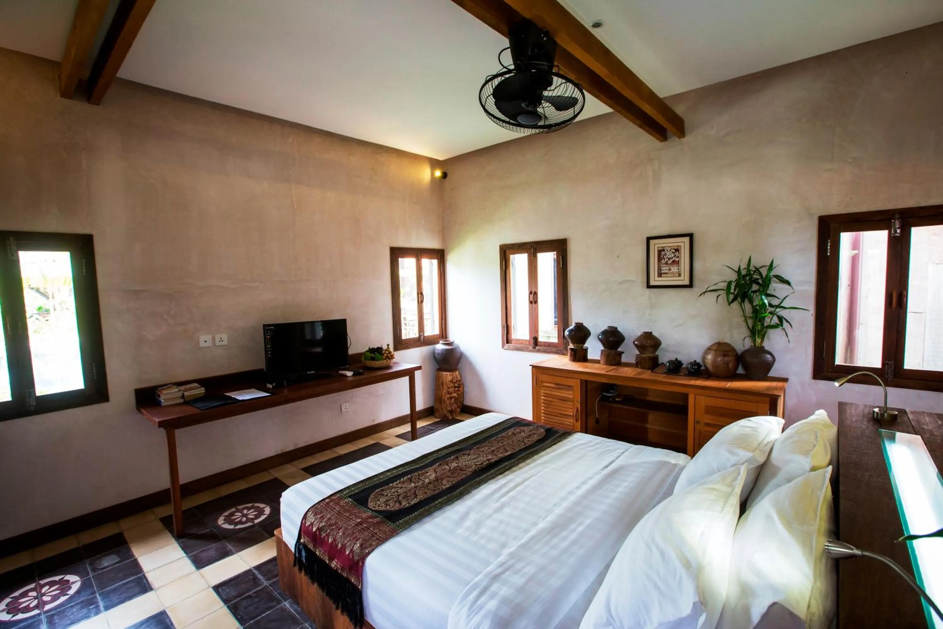 Bedroom in Angkor Rural Boutique Resort