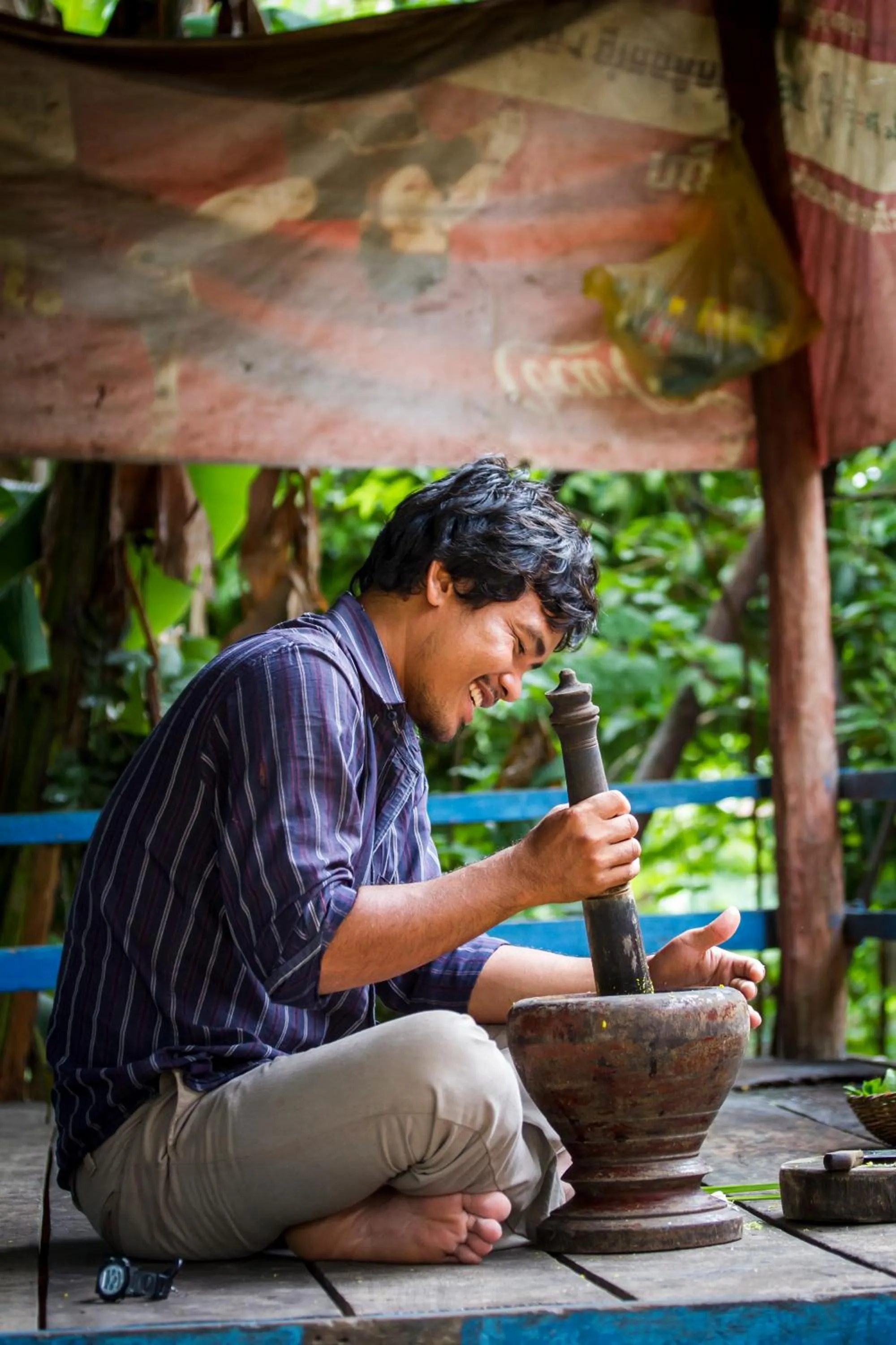 Decorative detail in Angkor Rural Boutique Resort