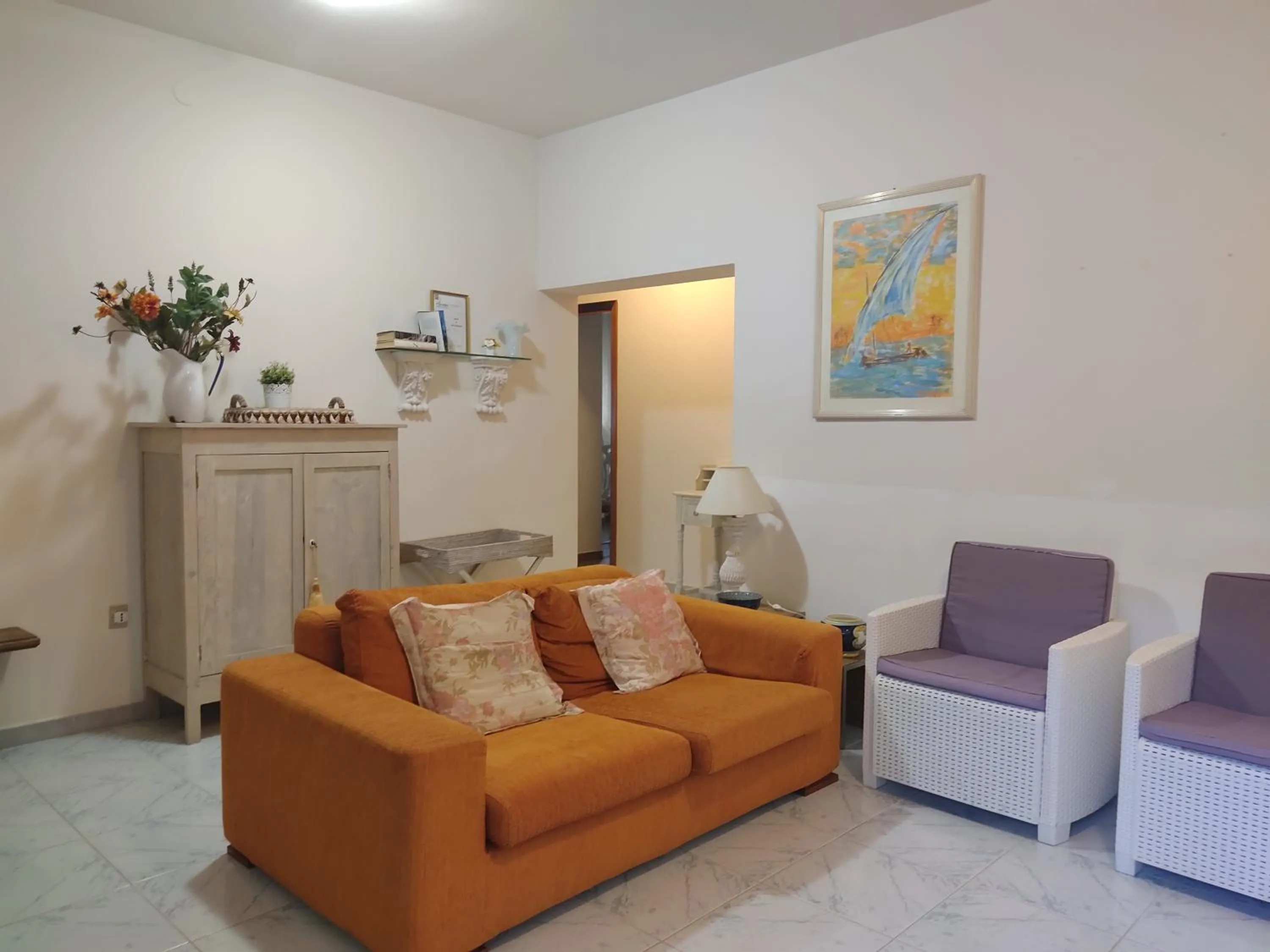 Living room in Villa Carol Appartamento e B&B