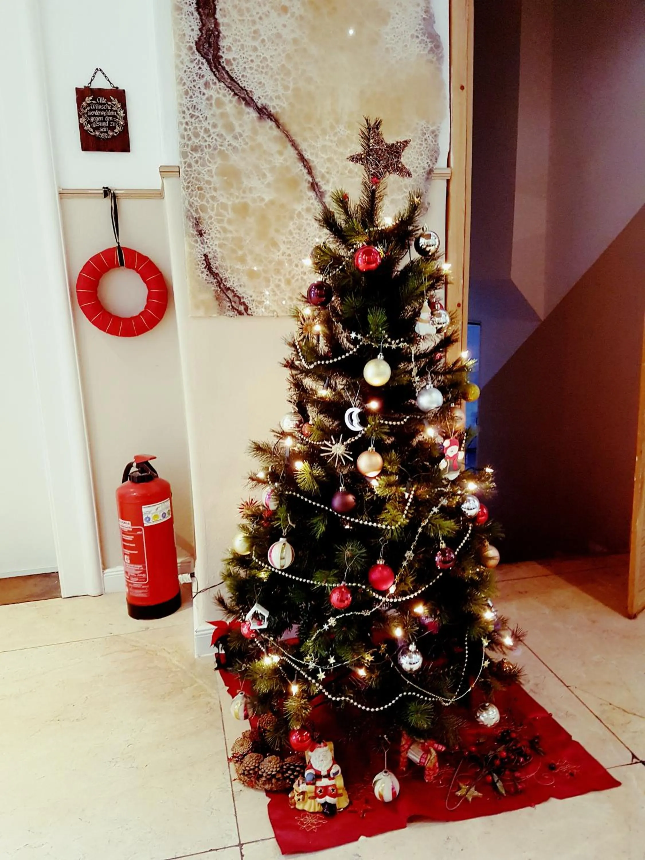 Lobby or reception in Pension Im Bett