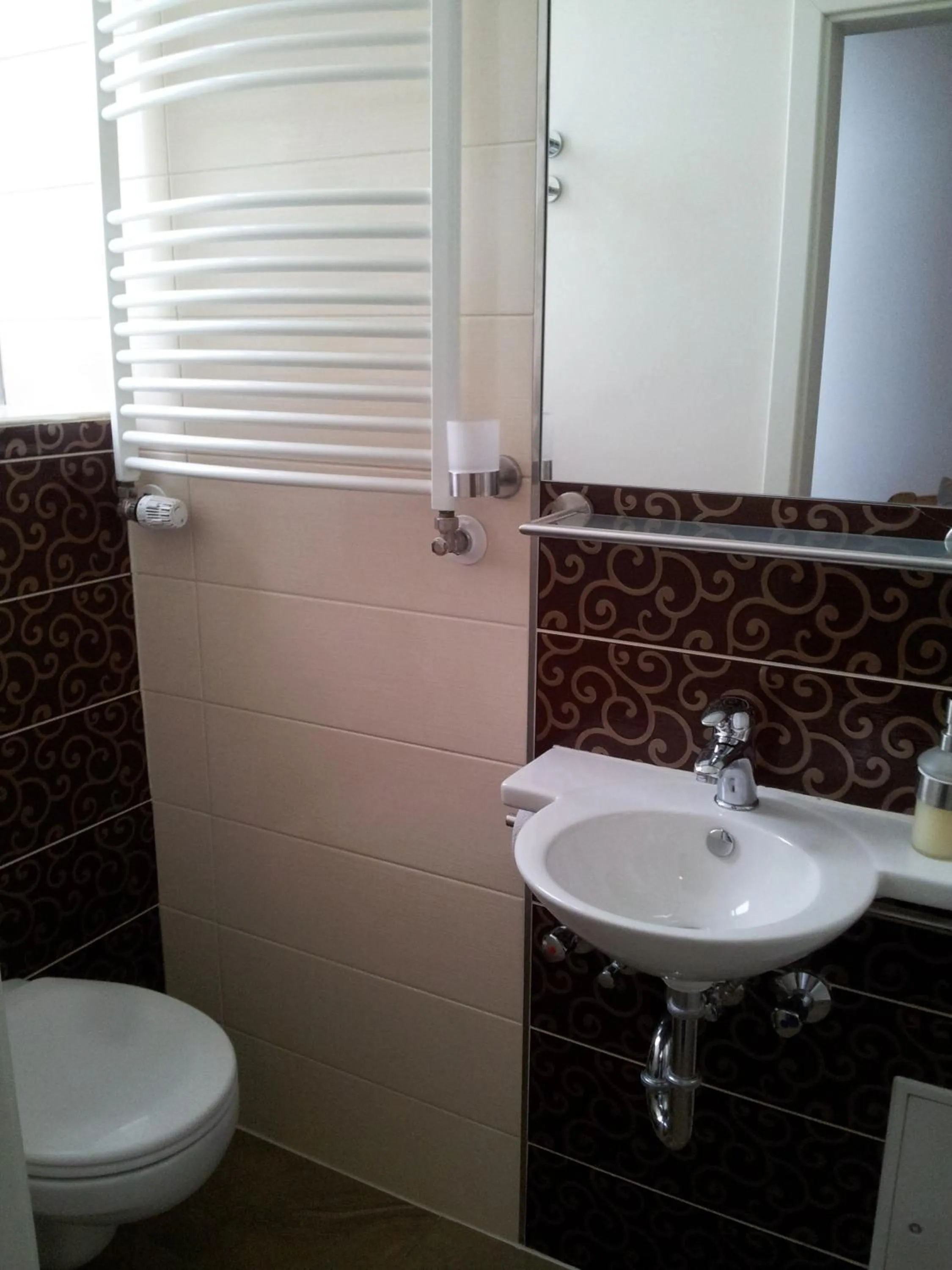 Toilet in Pension Im Bett