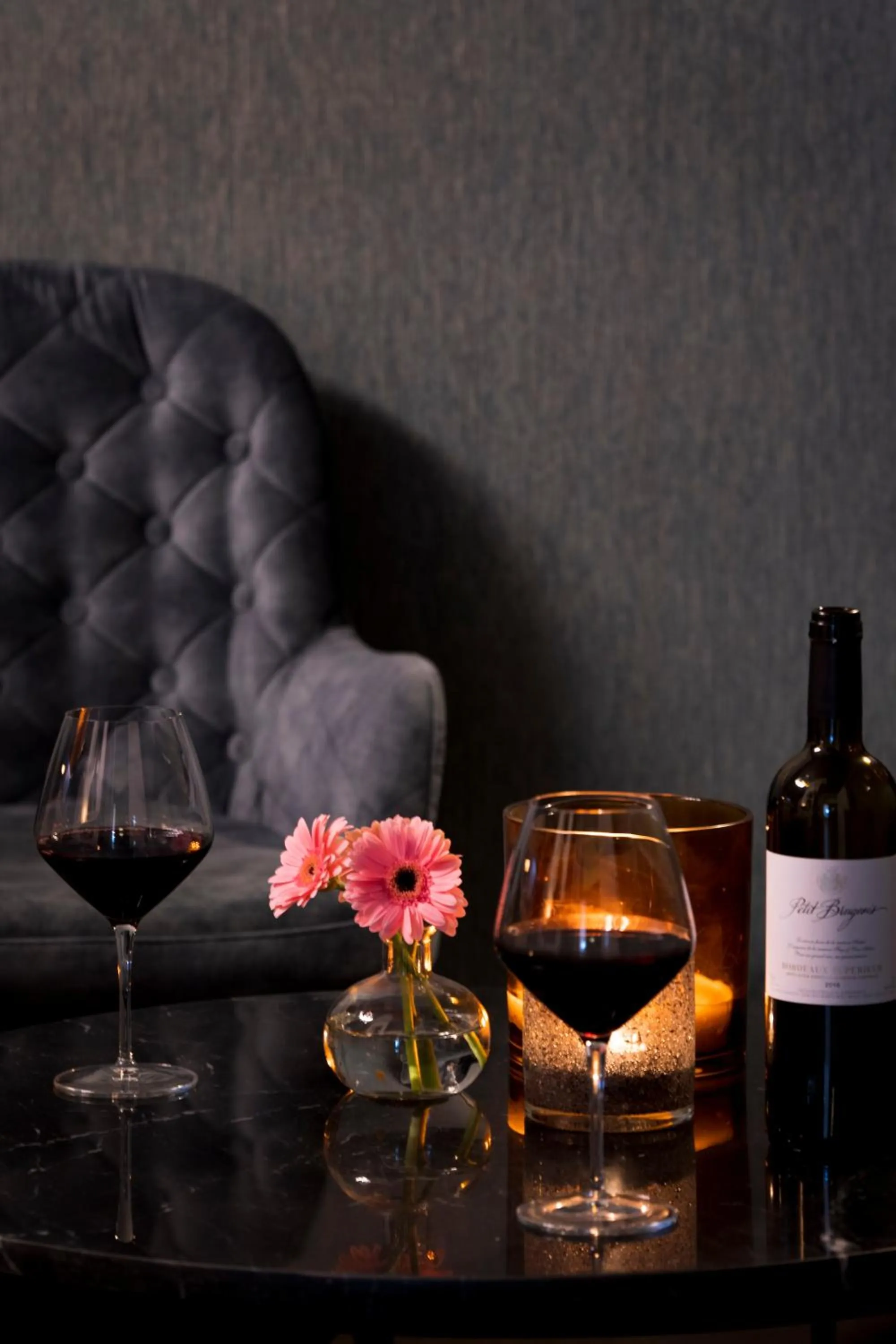 Lounge or bar in B&B l'histoire de l'éclair