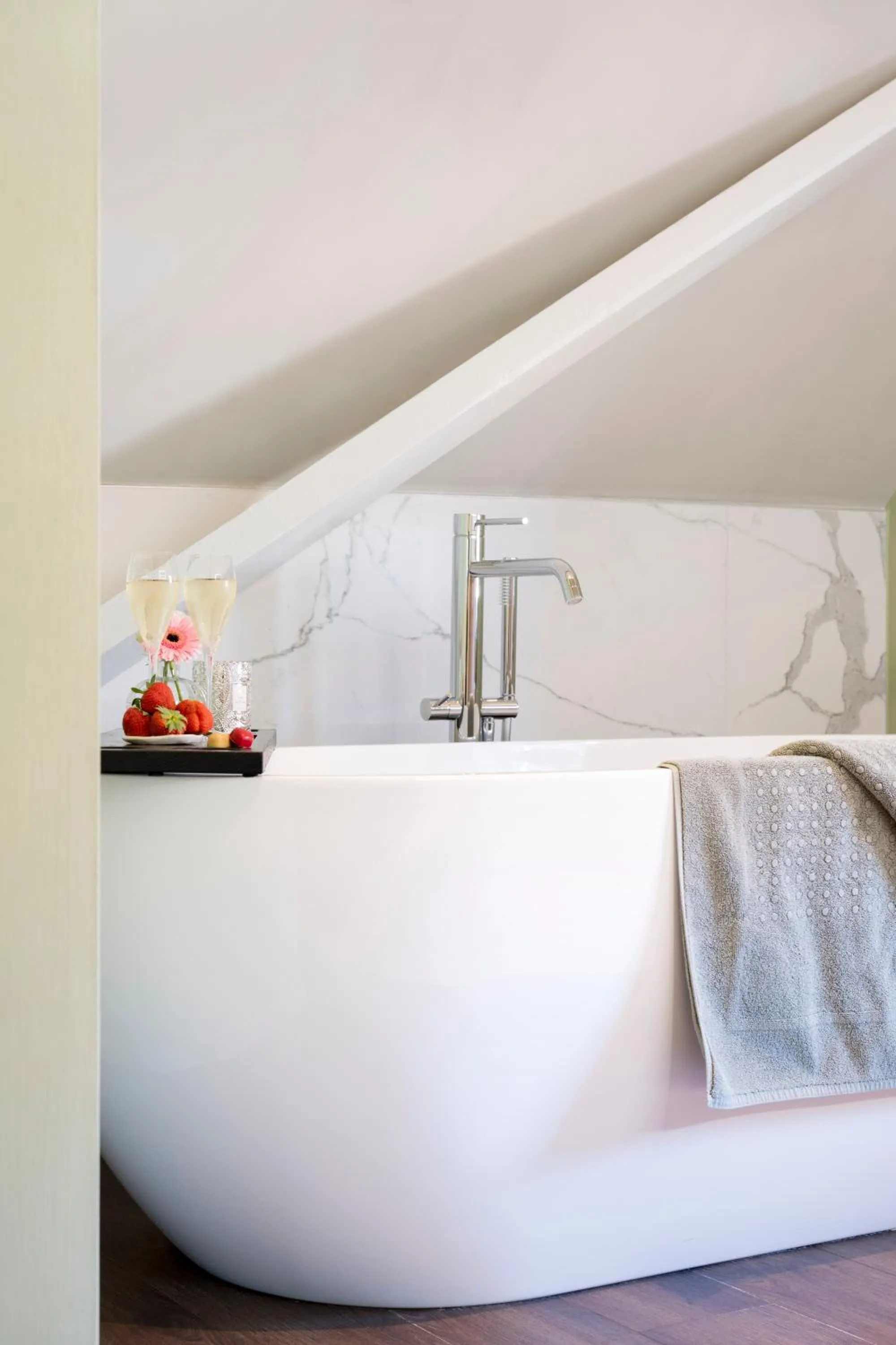 Bathroom, Bed in B&B l'histoire de l'éclair