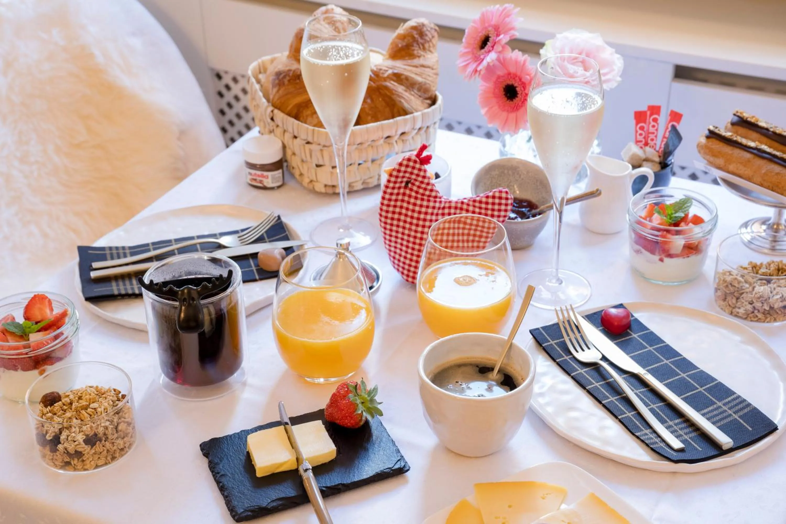 Breakfast in B&B l'histoire de l'éclair