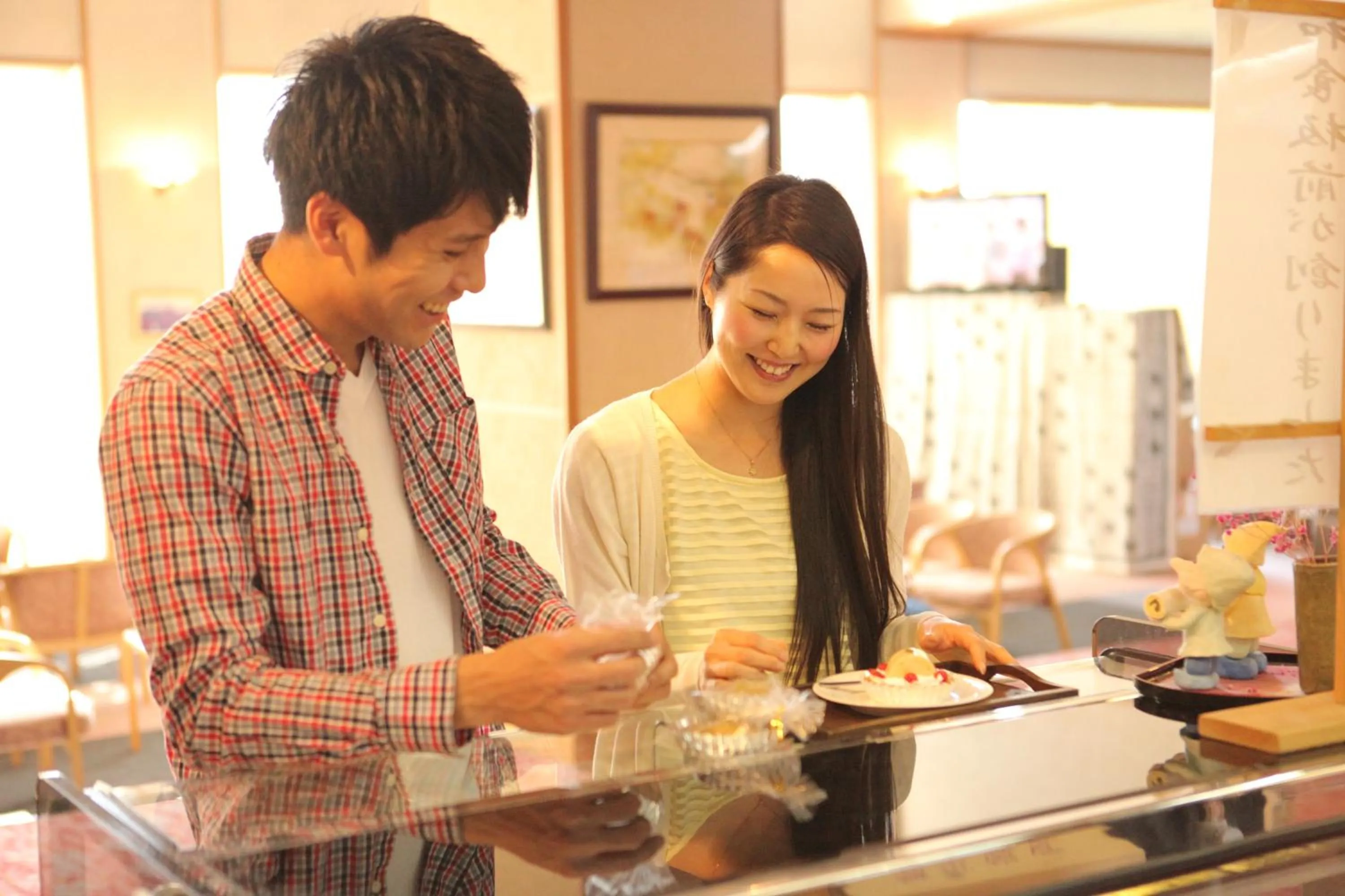 People in Hotel Kaminoyu Onsen