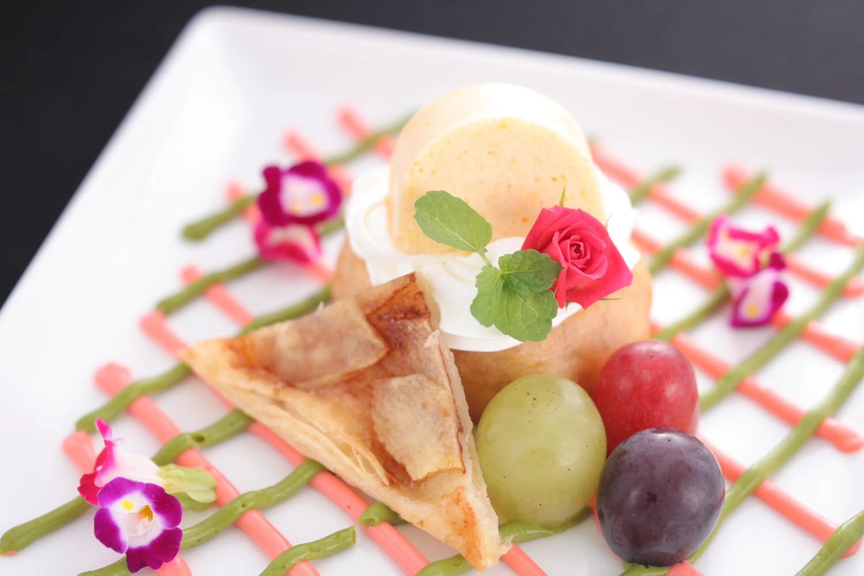 Food close-up in Hotel Kaminoyu Onsen