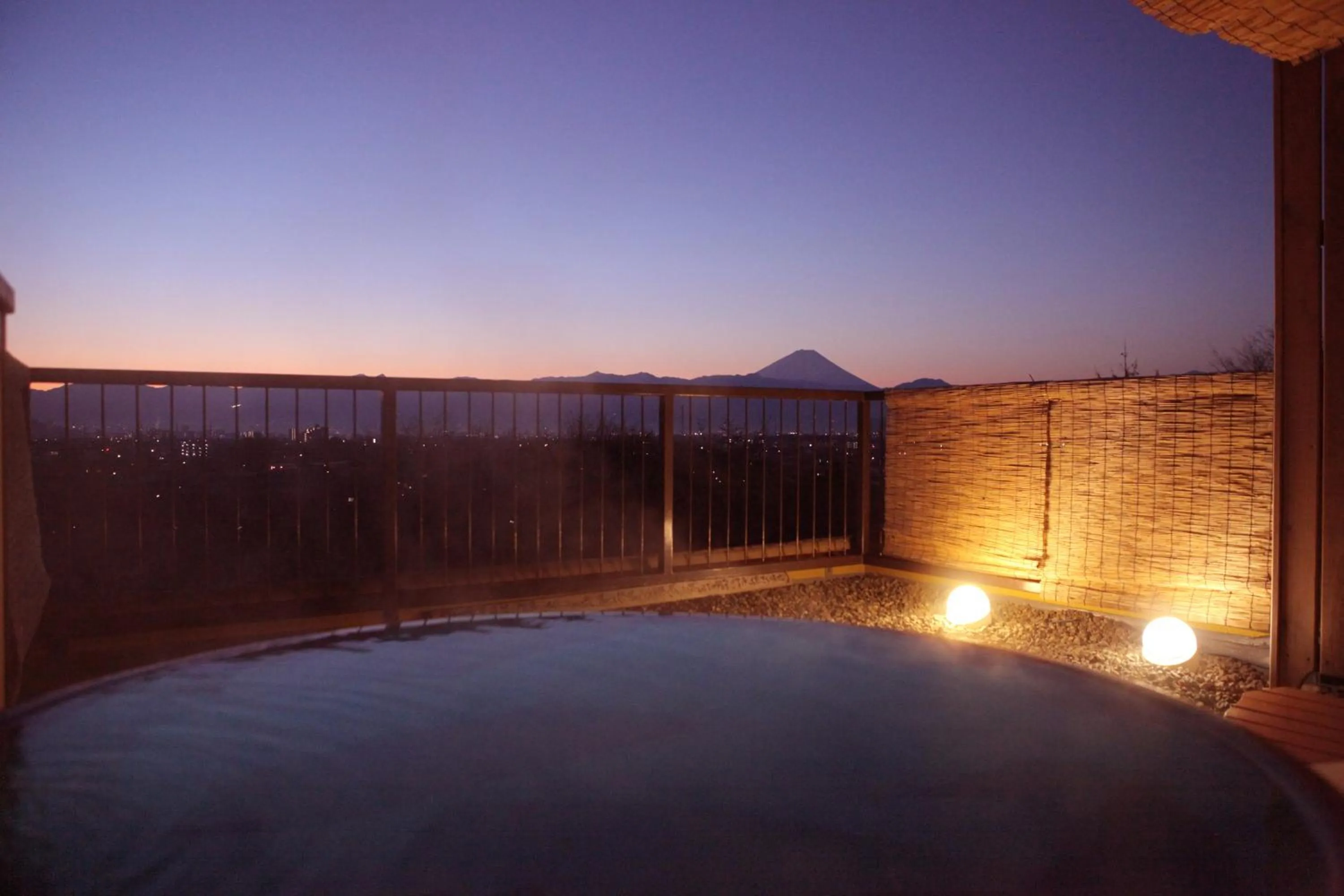 Hot Spring Bath in Hotel Kaminoyu Onsen