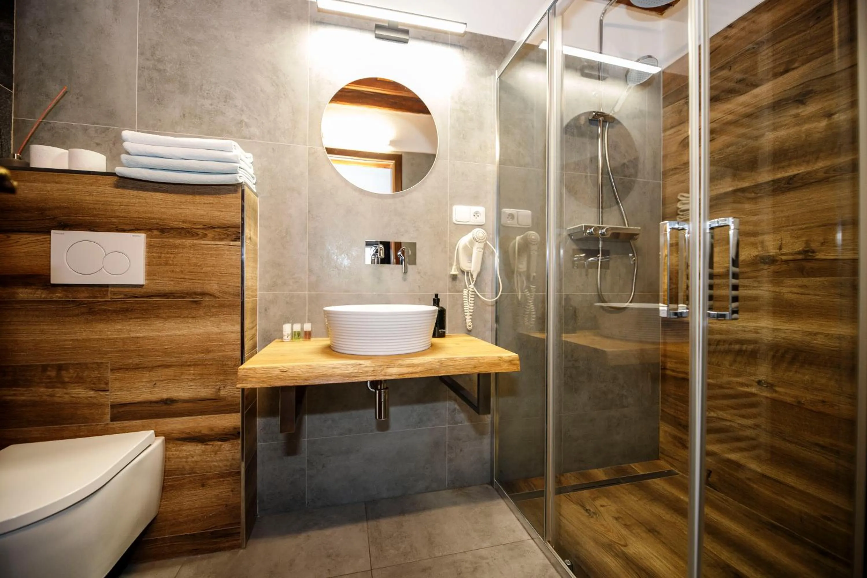 Bathroom in Hotel Svambersky dum