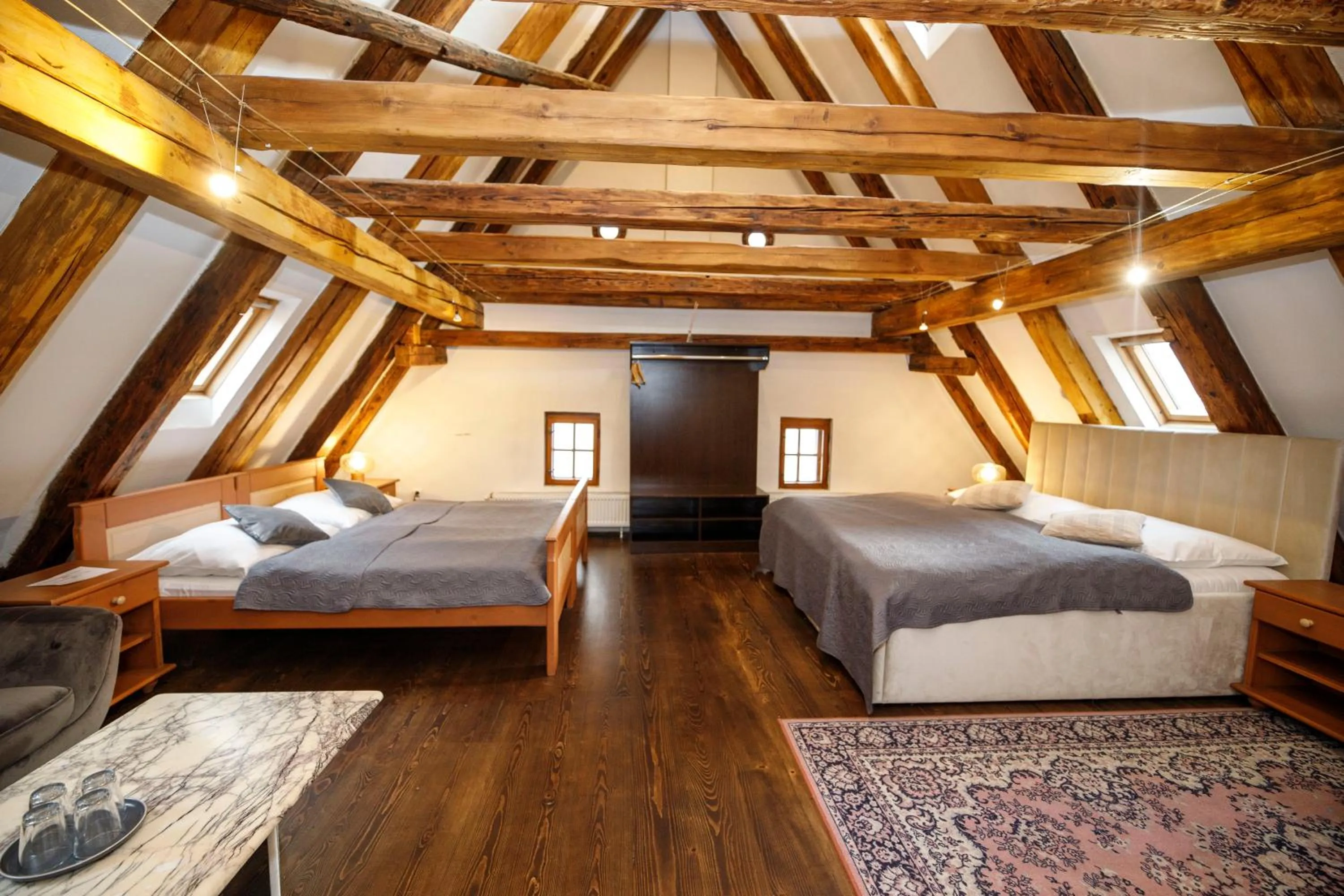 Bed in Hotel Svambersky dum