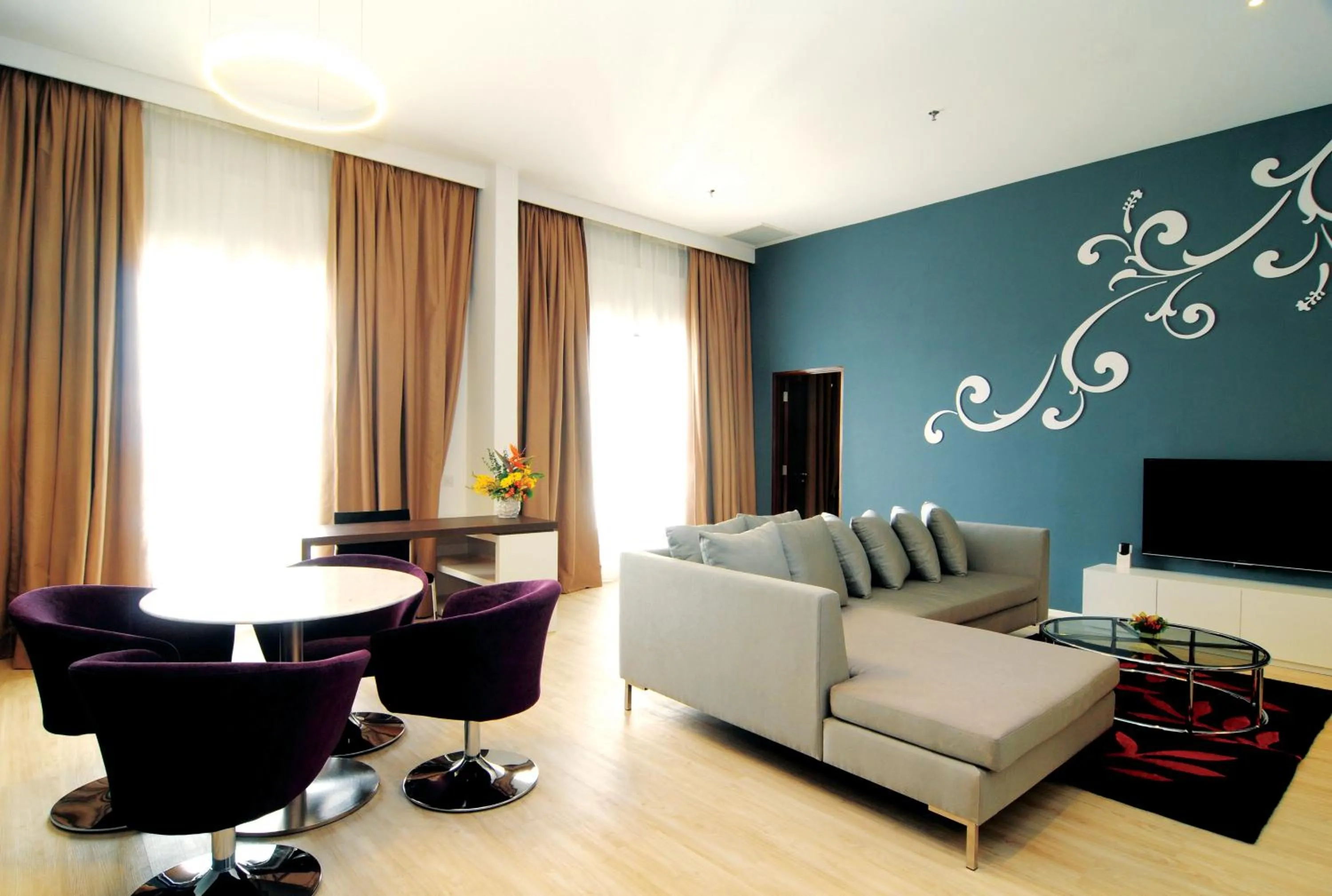 Seating area in Kings Green Hotel City Centre Melaka