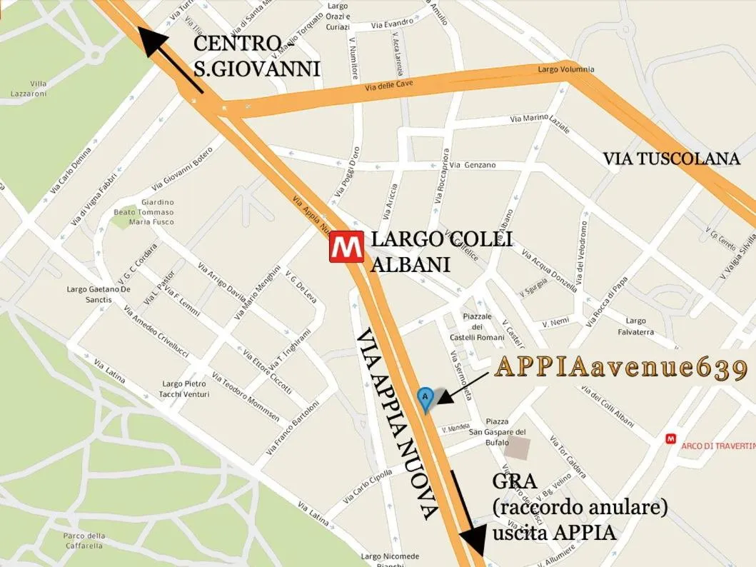 Neighbourhood in Appia Avenue 639