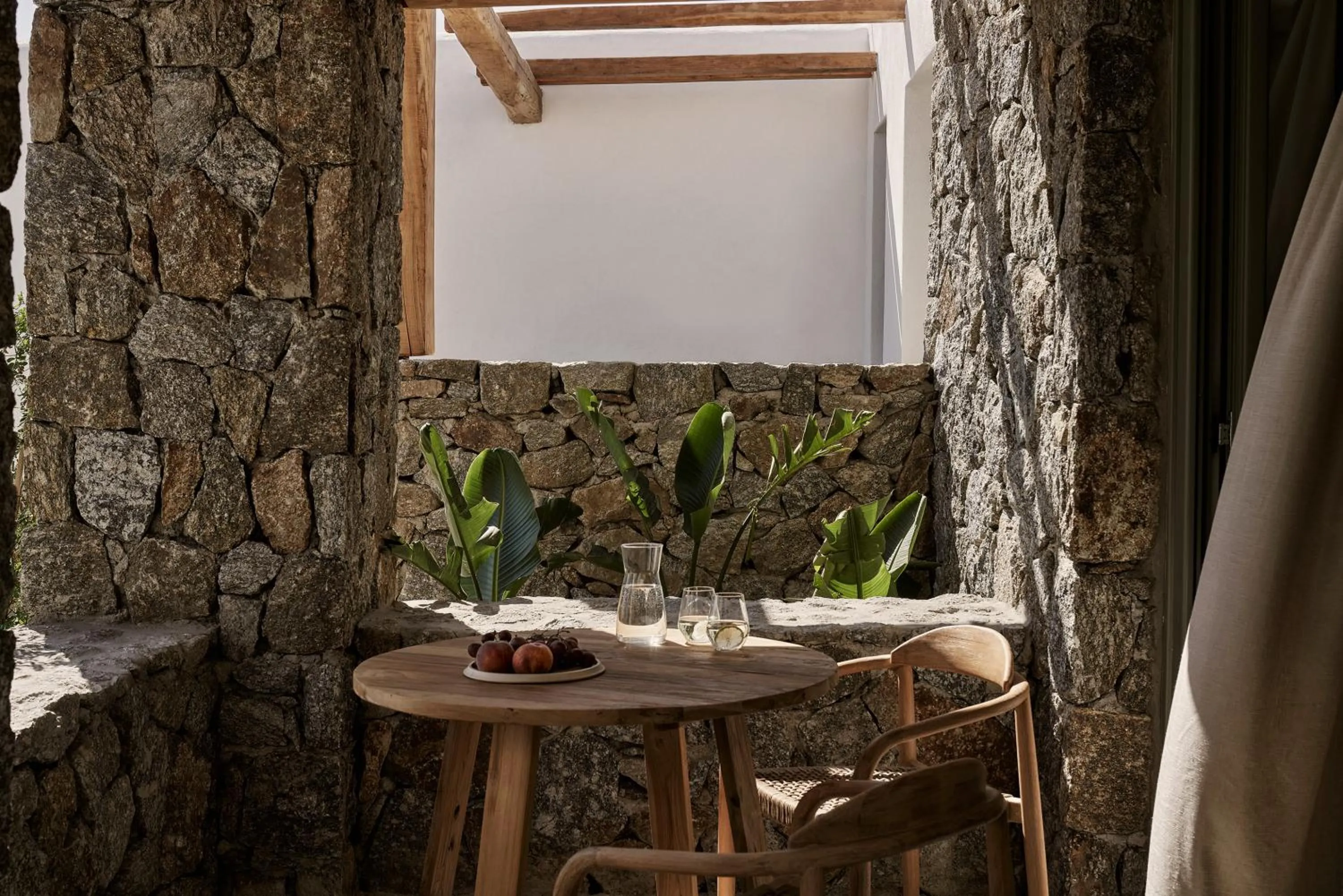 Patio in Archipelagos All Suites