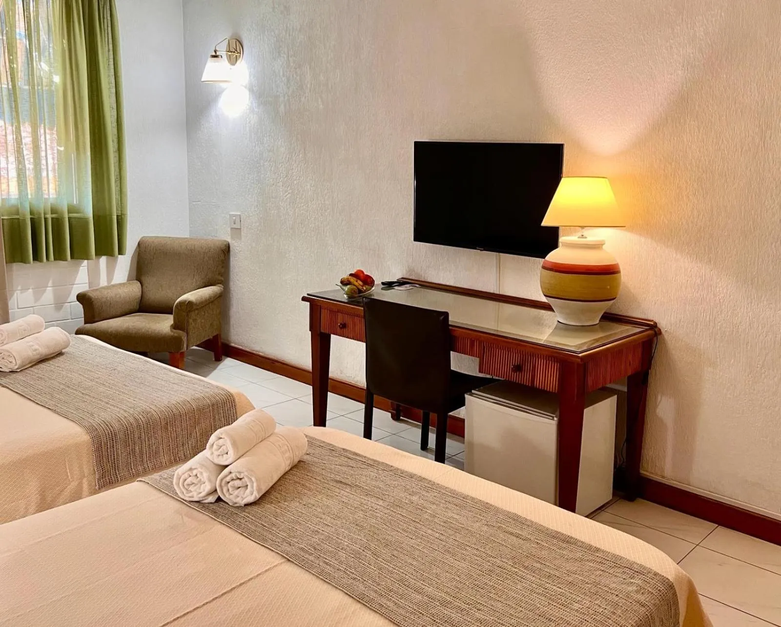 Decorative detail, Bed in Hotel Atlántico Centro