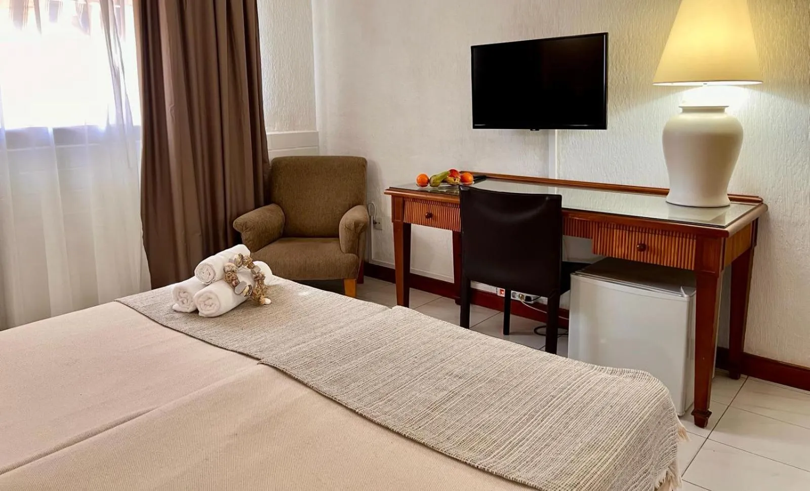 Decorative detail, Bed in Hotel Atlántico Centro