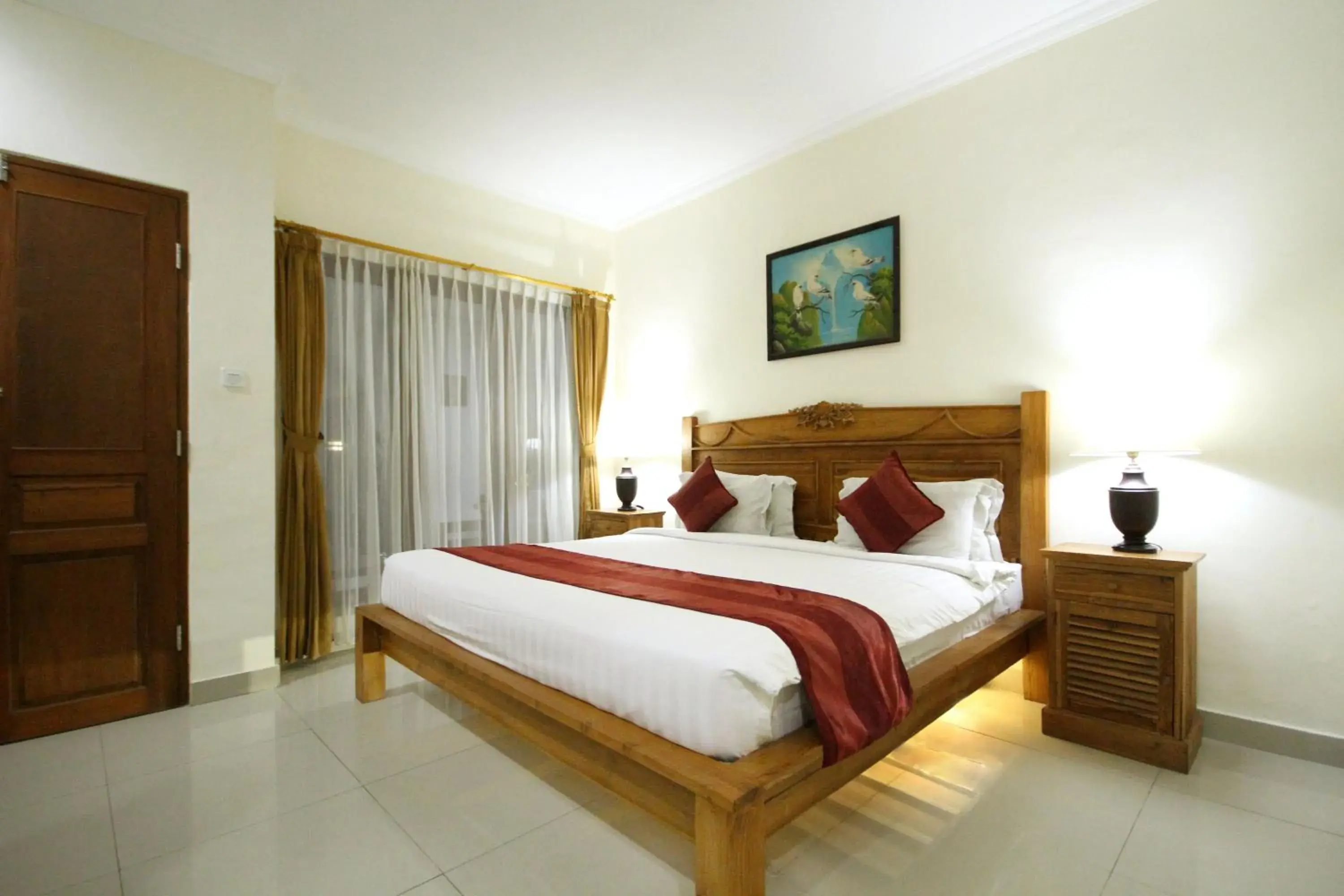 Deluxe Double Room - single occupancy in Swastika Guesthouse Sanur Deluxe Double Room - single occupancy in Swastika Guesthouse Sanur