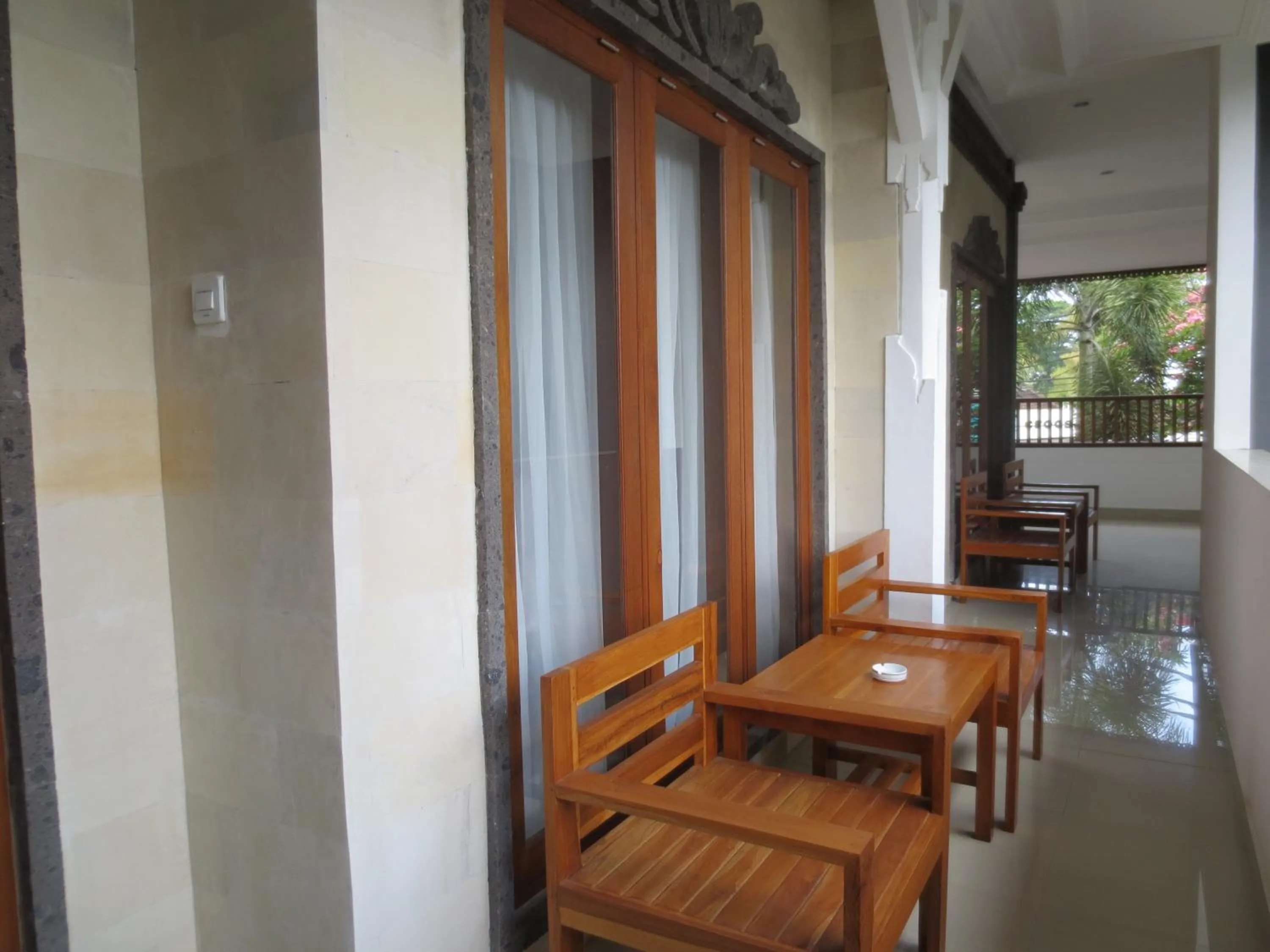 Balcony/Terrace in Swastika Guesthouse Sanur