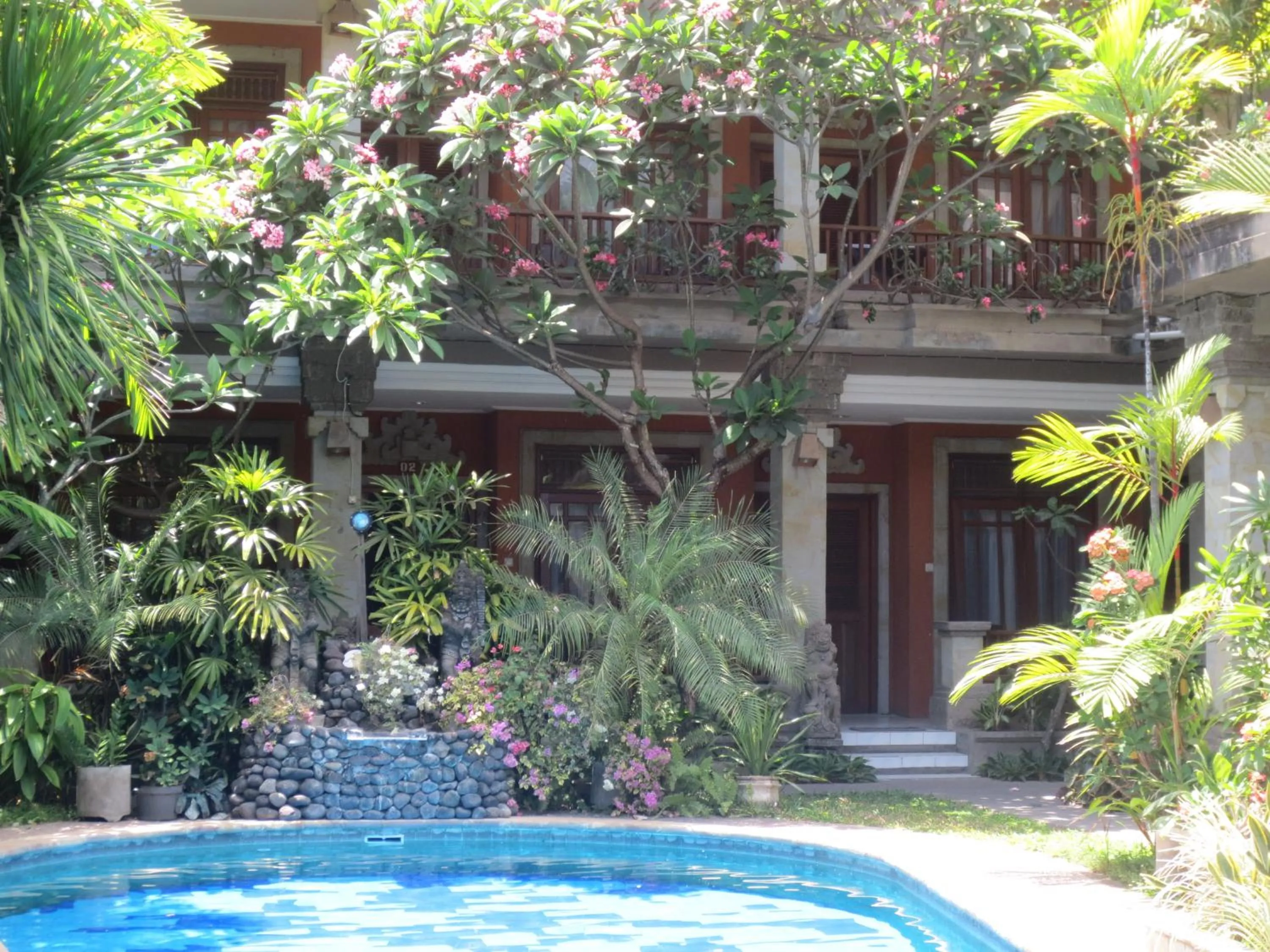 Swimming pool in Swastika Guesthouse Sanur