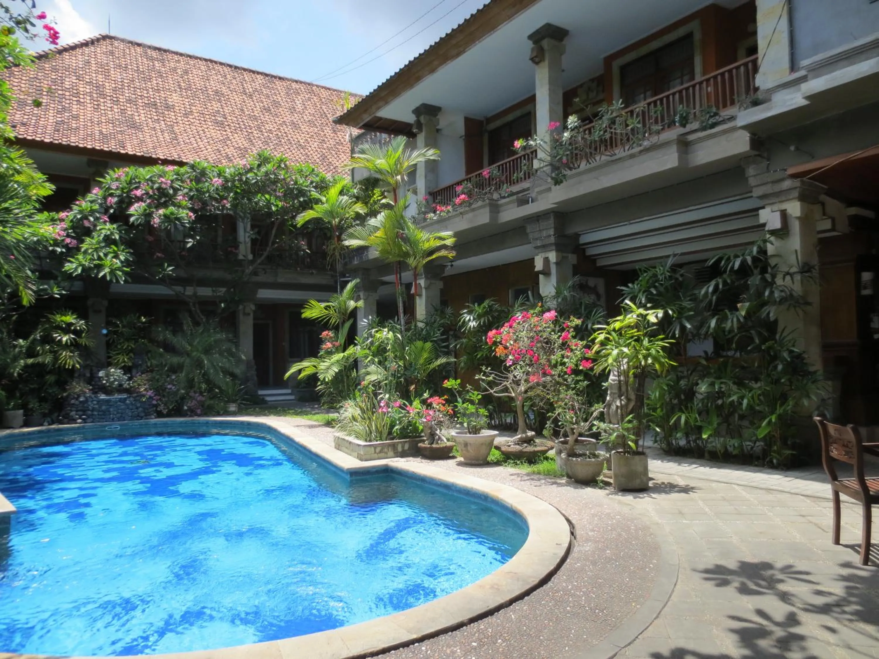 Swimming pool in Swastika Guesthouse Sanur