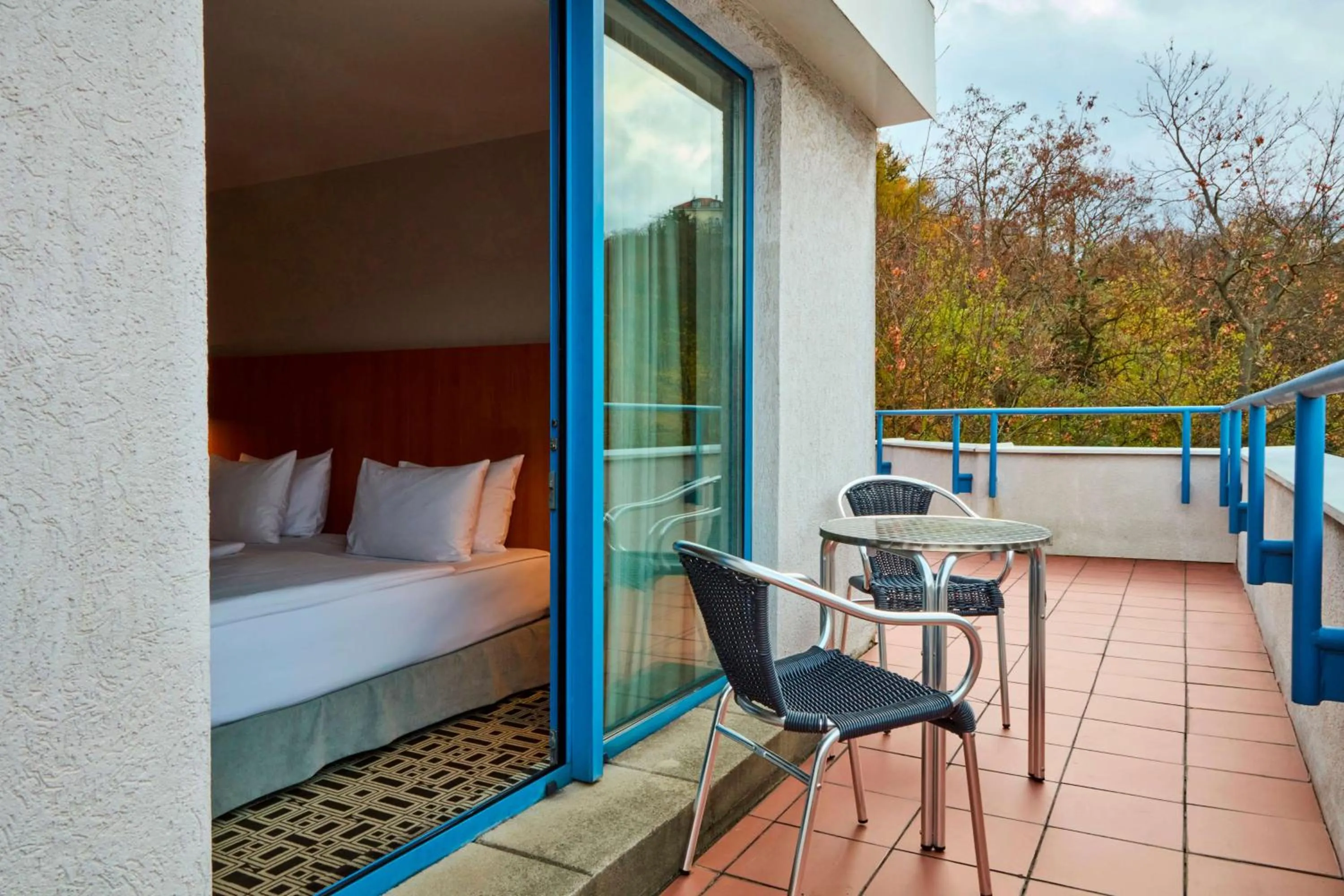 Bedroom, Bed in NH Prague City