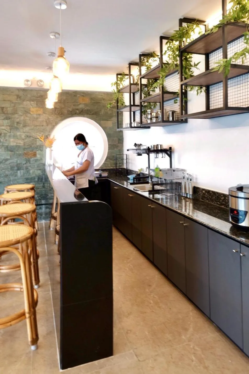 Swimming pool in Beds & Friends Hostel Mactan with Pool and Bar