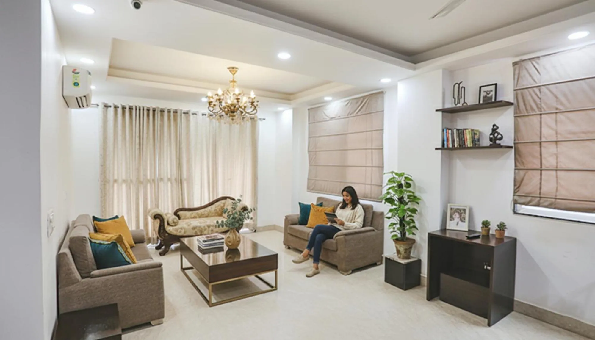 Seating area in Via Dream Living