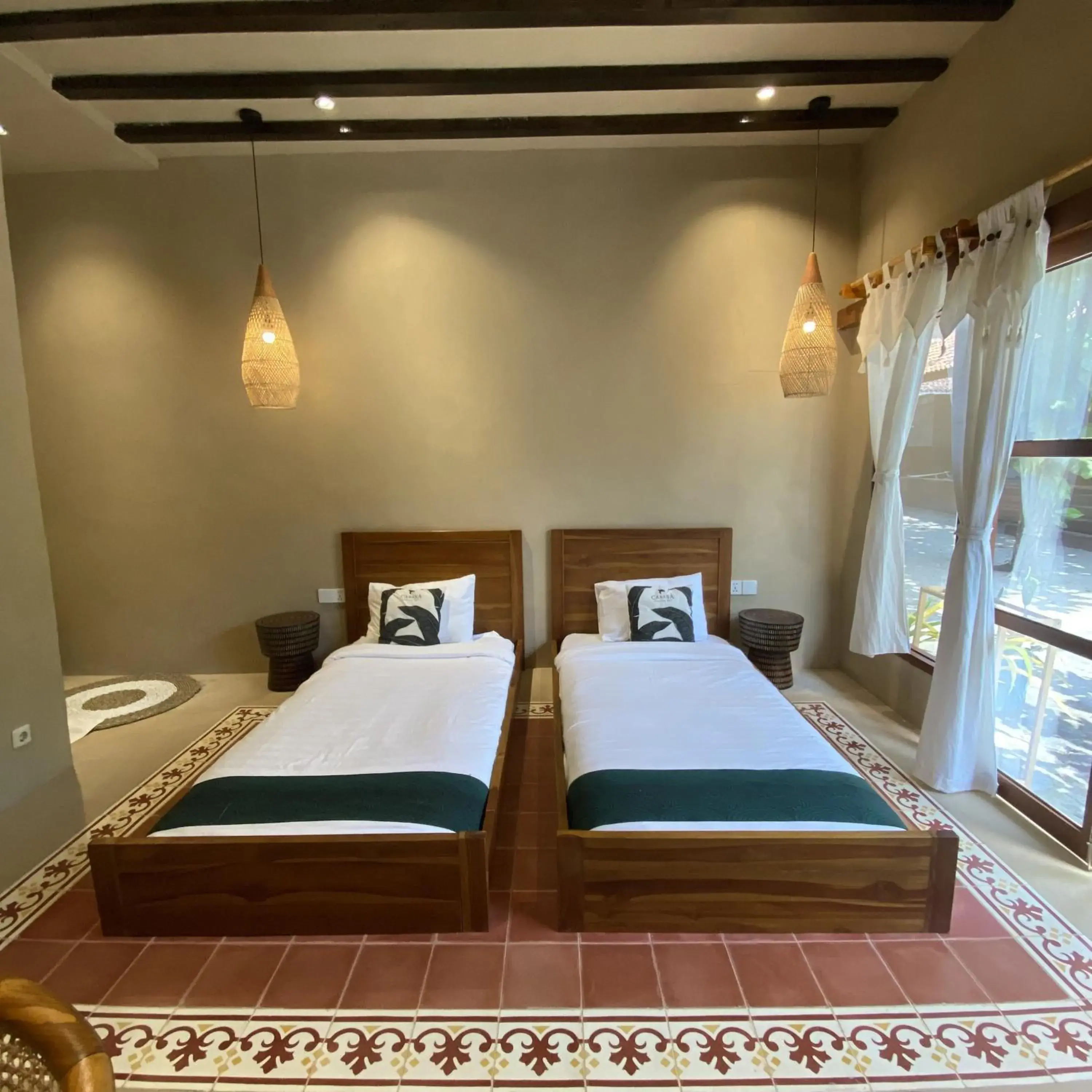 Twin Room in Cabana Surf and Stay Twin Room in Cabana Surf and Stay