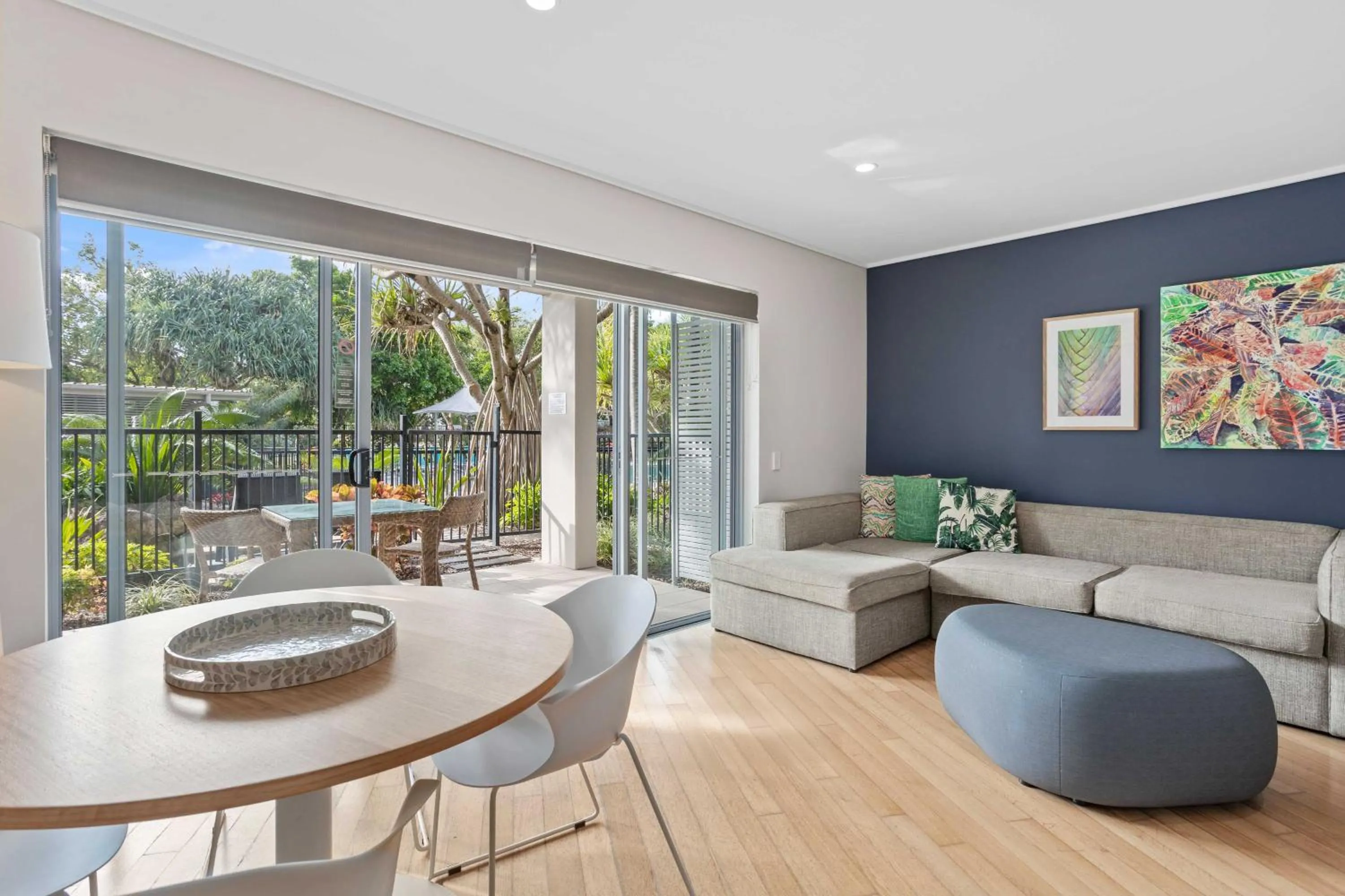 Patio in The Sand Resort Kingscliff - Holiday Management Co.