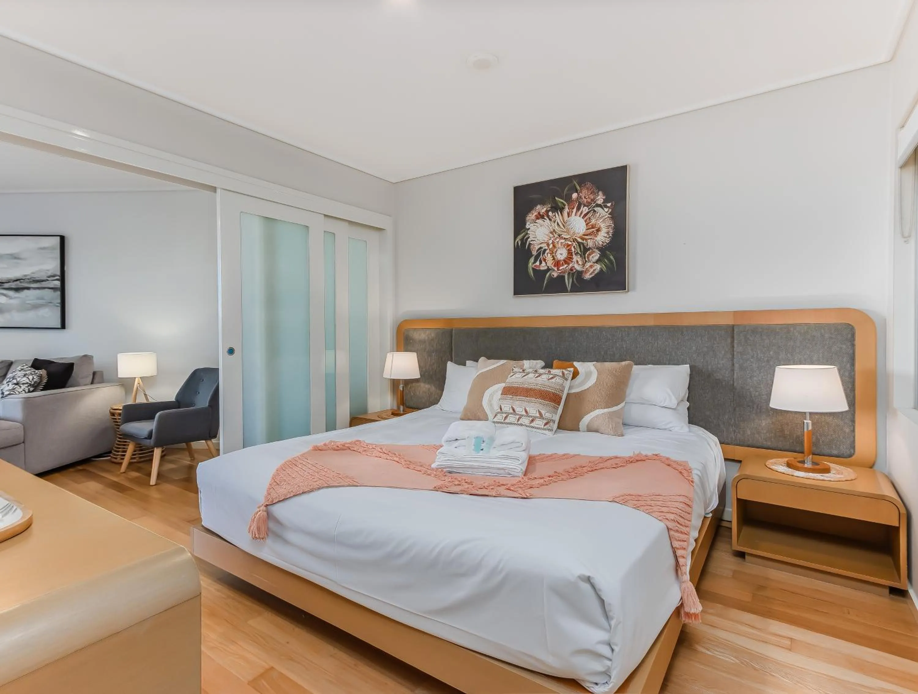 Bed in The Sand Resort Kingscliff - Holiday Management Co.