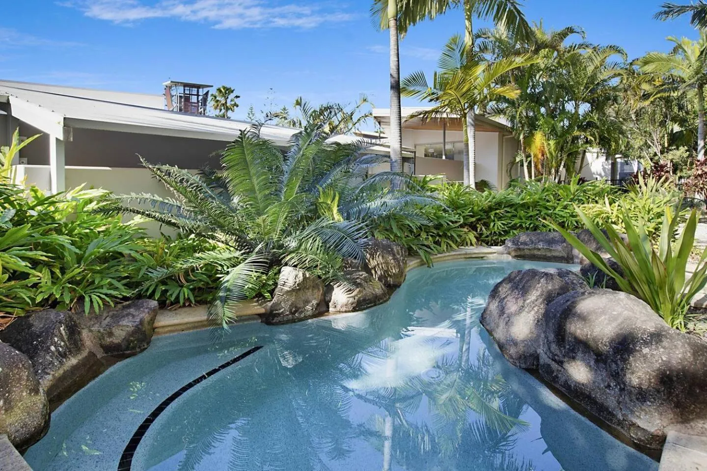 Swimming pool in The Sand Resort Kingscliff - Holiday Management Co.