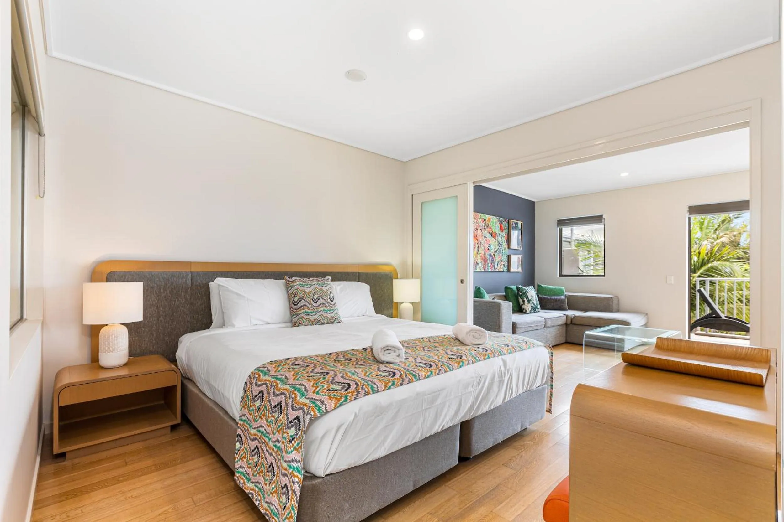 Bed in The Sand Resort Kingscliff - Holiday Management Co.