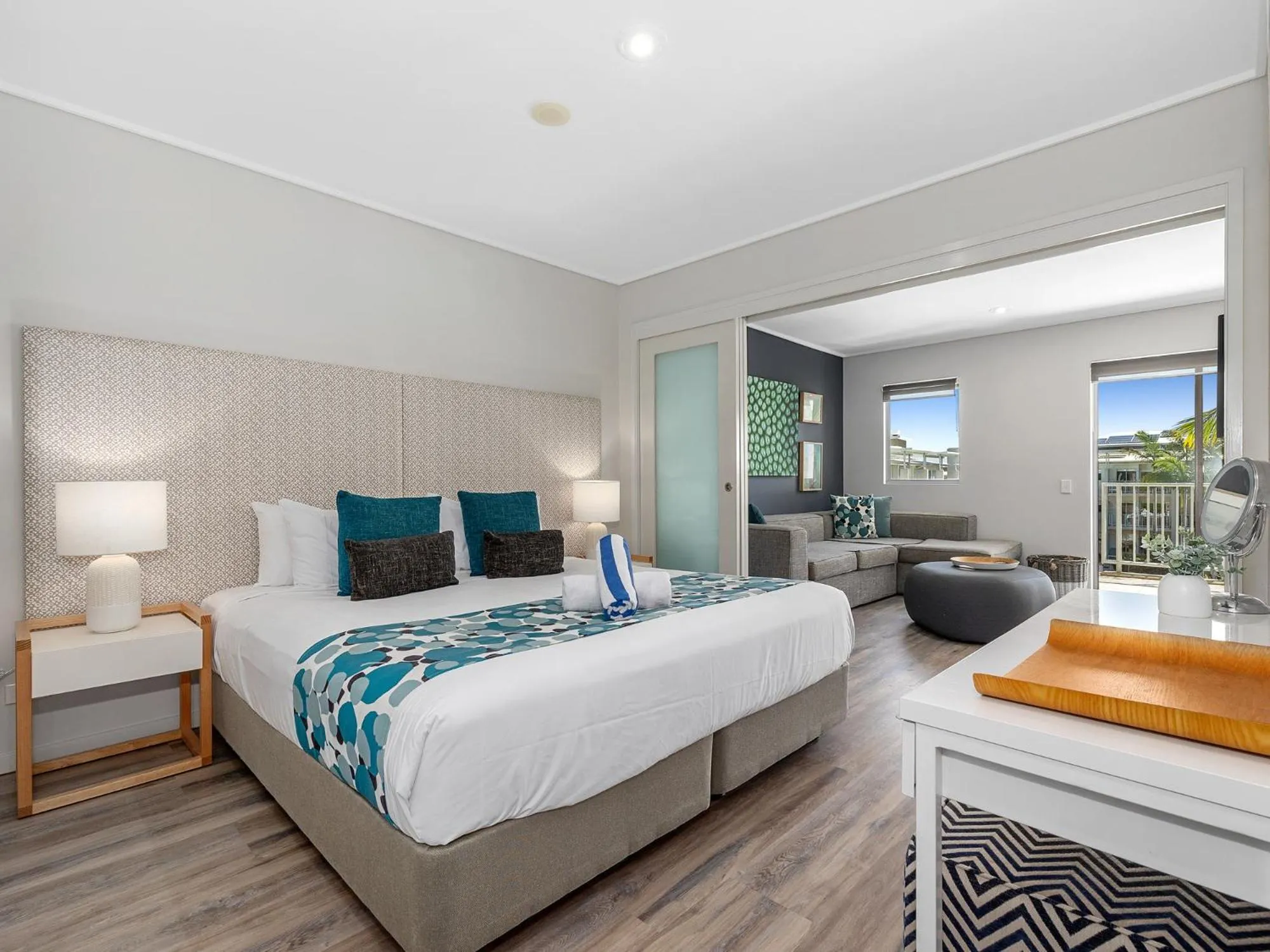 Bed in The Sand Resort Kingscliff - Holiday Management Co.