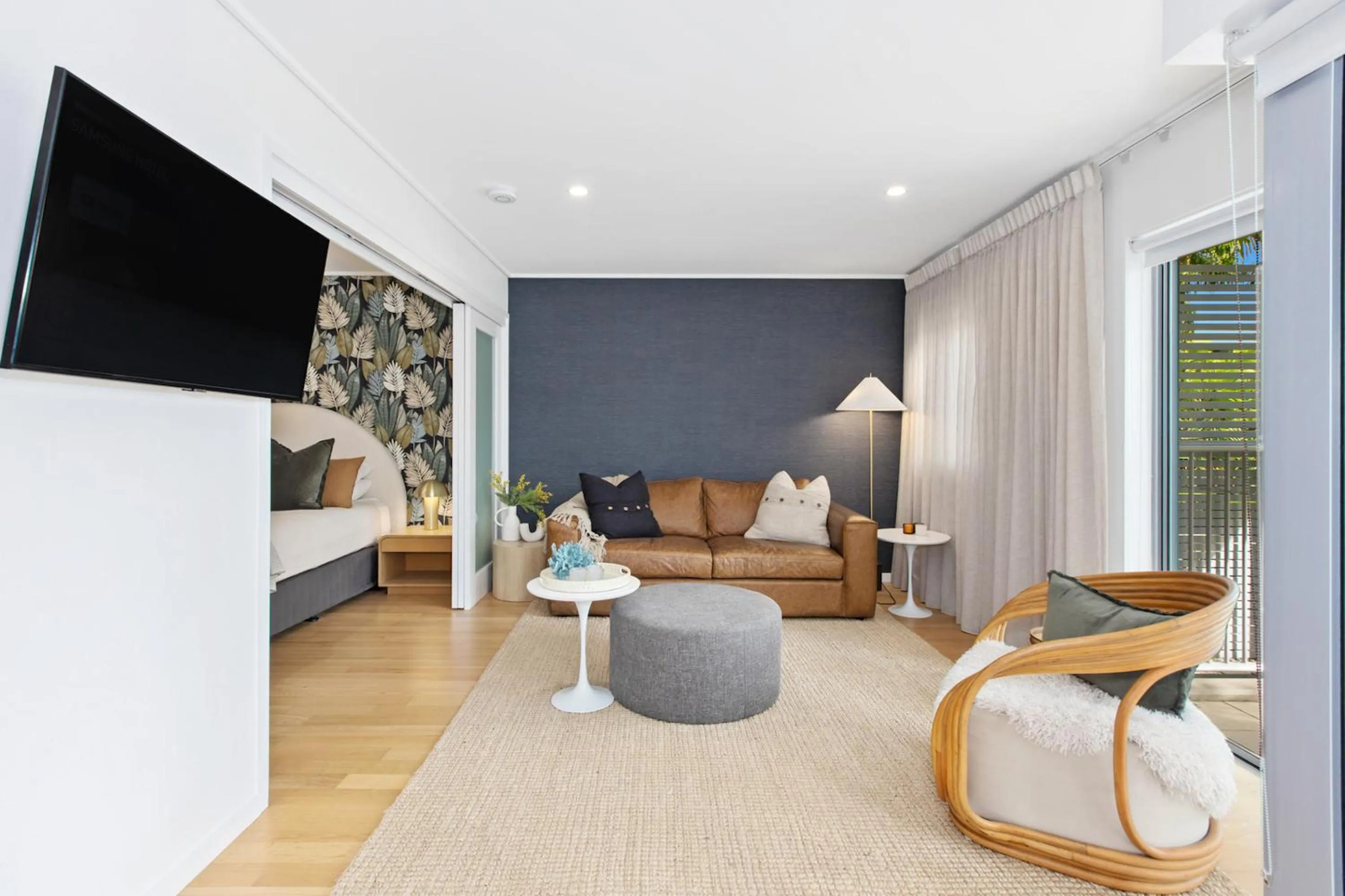 Living room in The Sand Resort Kingscliff - Holiday Management Co.