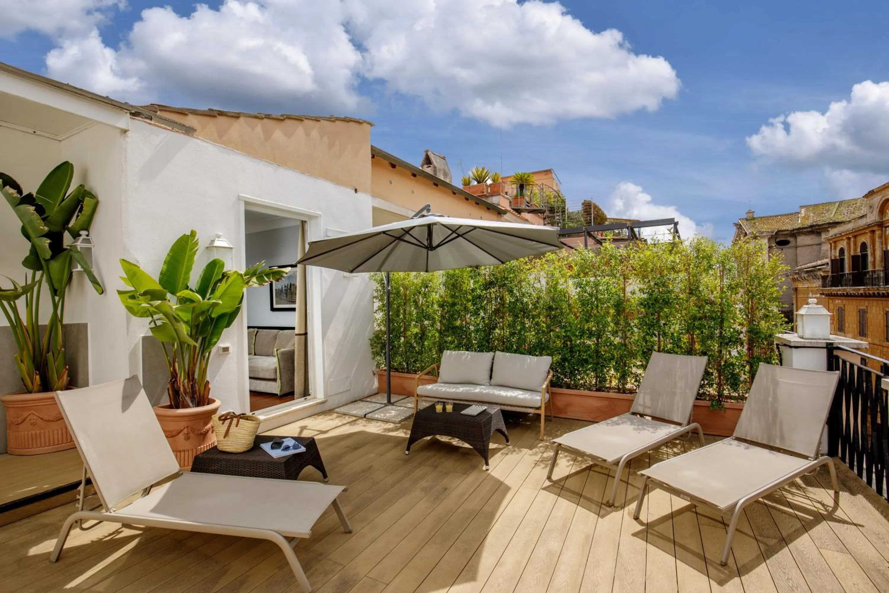 Balcony/Terrace in Relais Luxury Corso
